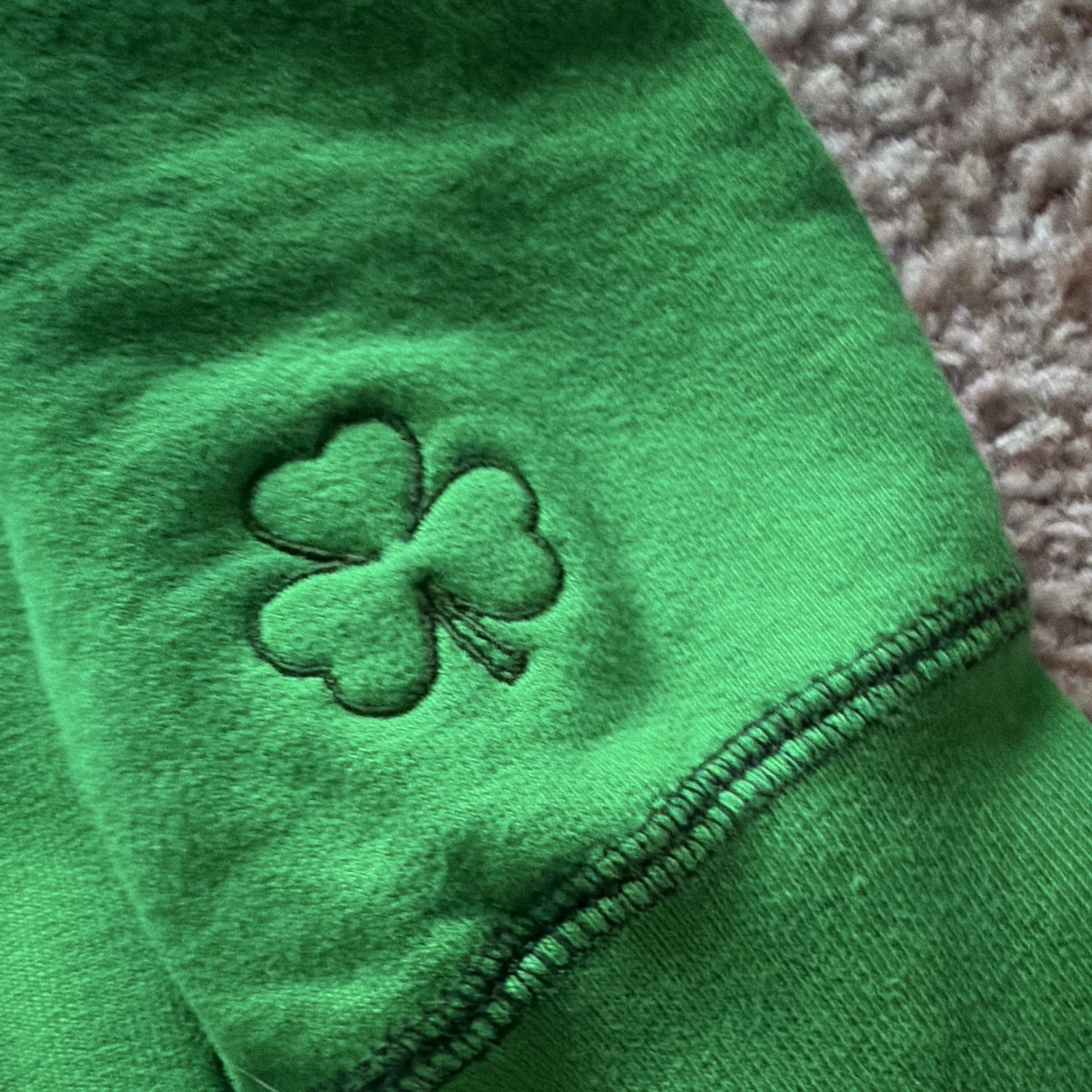 American Giant Full Zip Hoodie Green Made in USA Mens M Heavyweight Sweatshirt