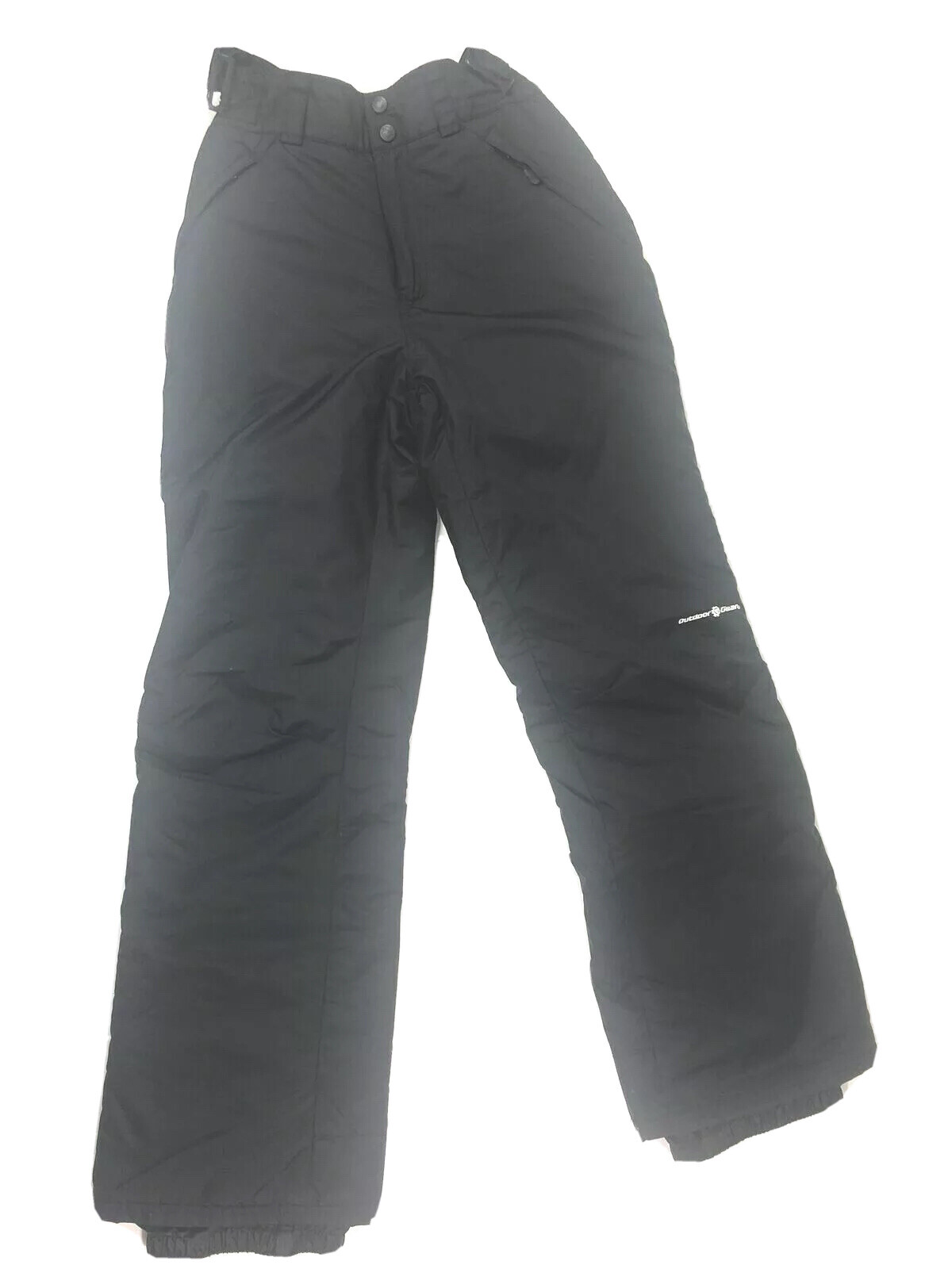 Snow Ski Pants Outdoor Gear Unisex S Black Snowboard Ski Nylon Adjustable