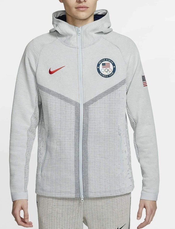 Nike Men’s Sportswear Tech Fleece Windrunner USA Olympic Team Sz M CT2798-043