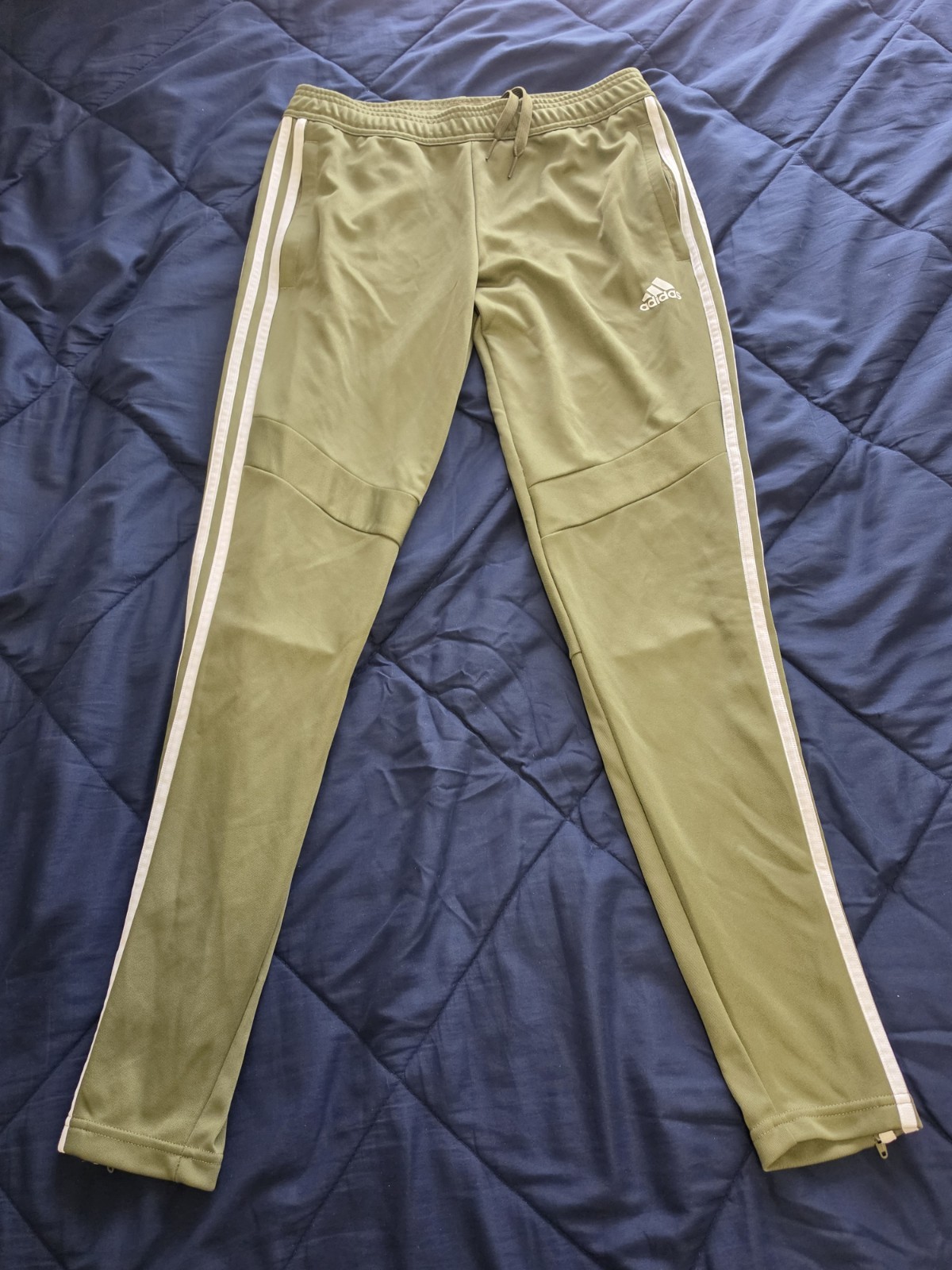 Adidas Men’s Tiro 19 Training Climacool Pants ED7120 Green Size Small