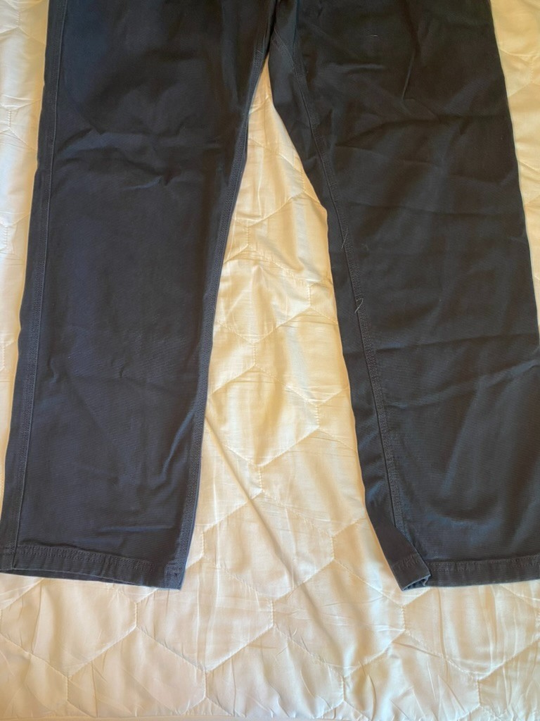 CAT Work Pants Navy Mens 34×30
