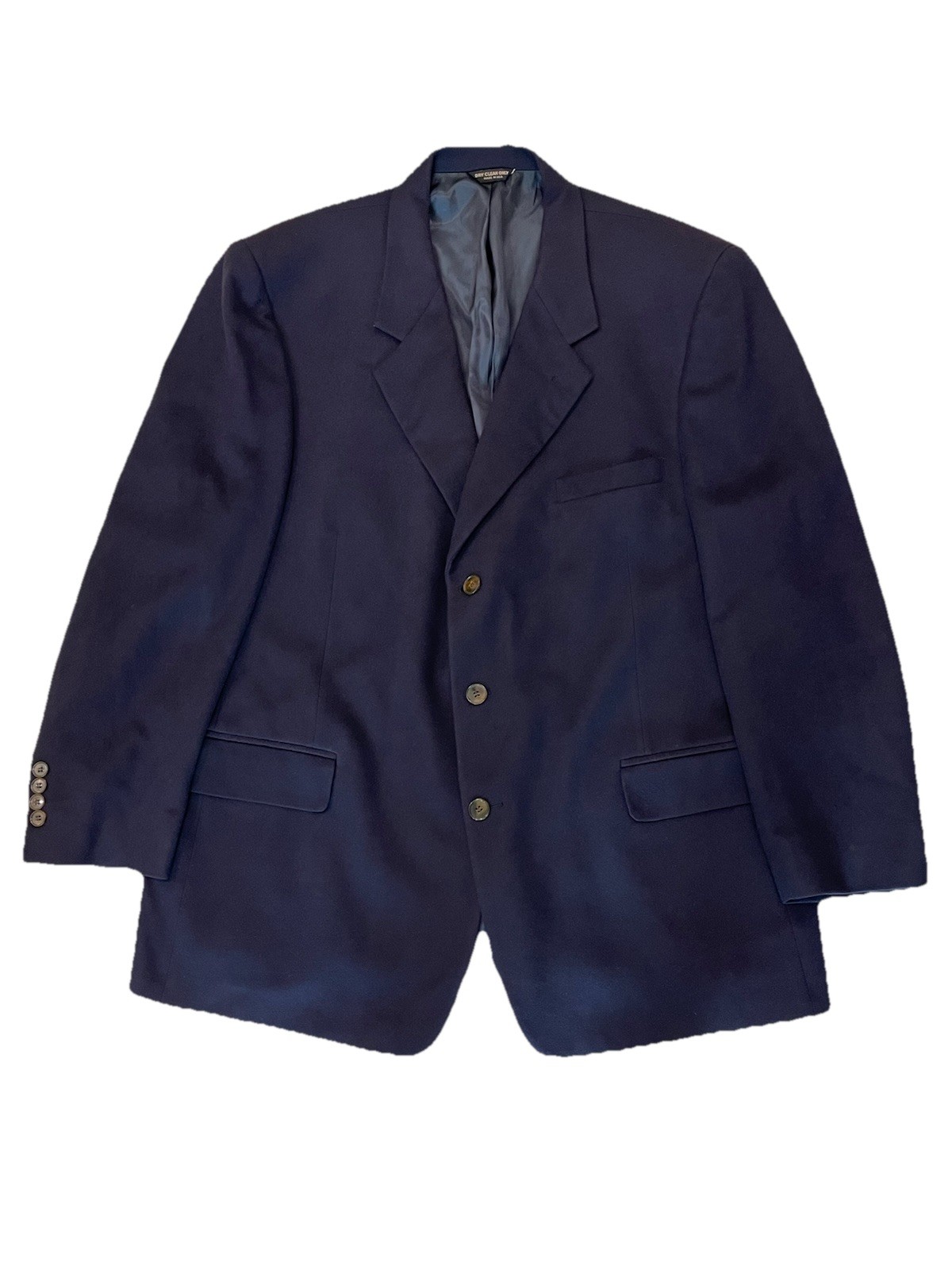 The Men’s Store Bloomingdale’s 100% Cashmere Blazer Navy Size 56/58r Made In USA