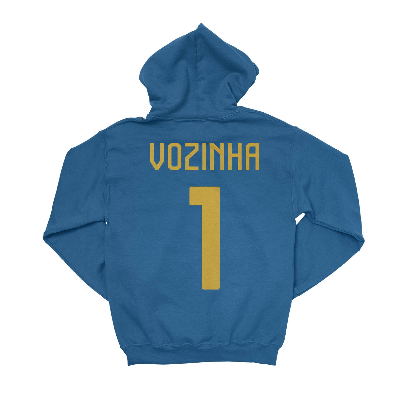 Cape Verde 2026 Soccer Vozinha 1 Jersey-Style Unisex Hooded Sweatshirt