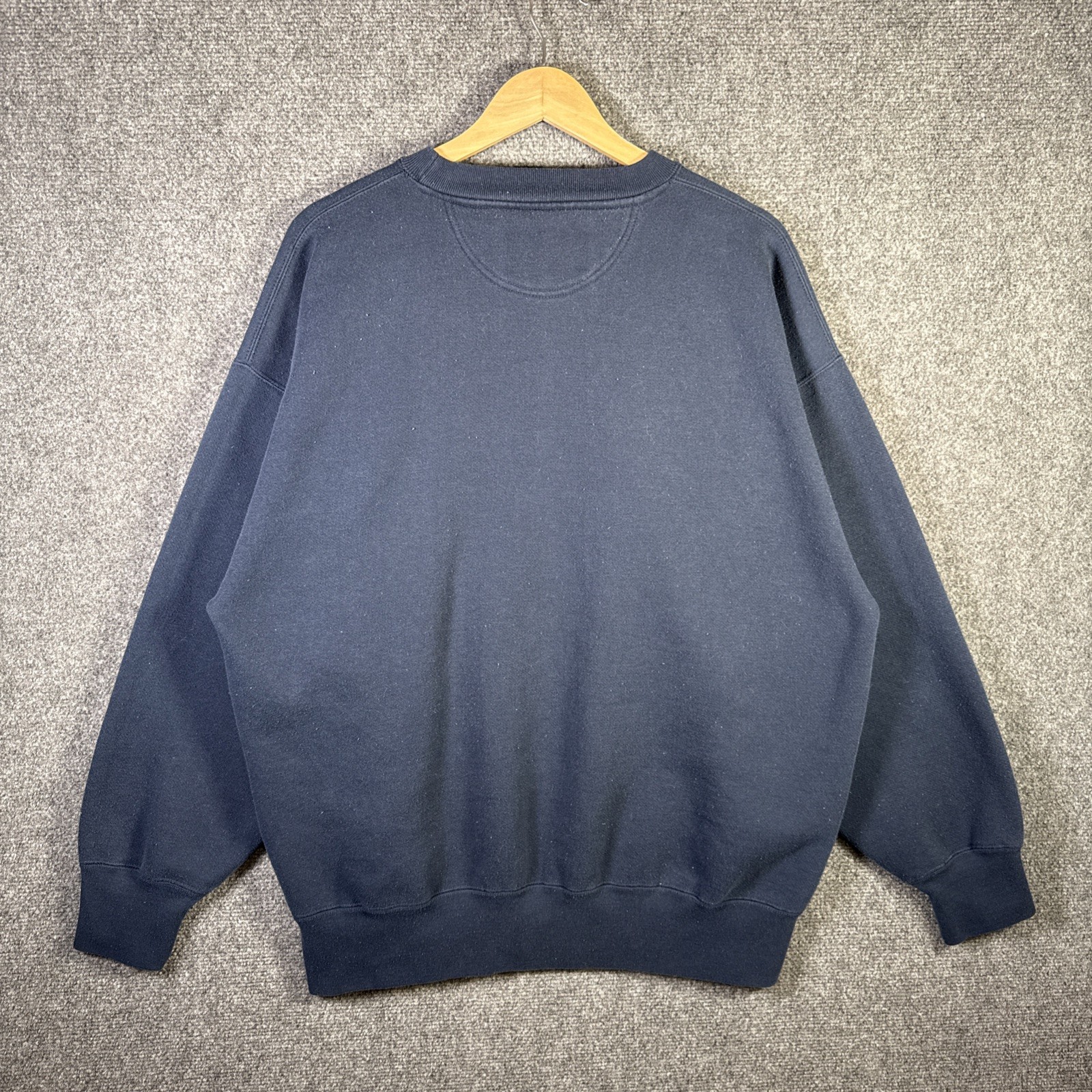 Vintage Notre Dame Sweatshirt Mens XL Navy 90s University College Sports Irish