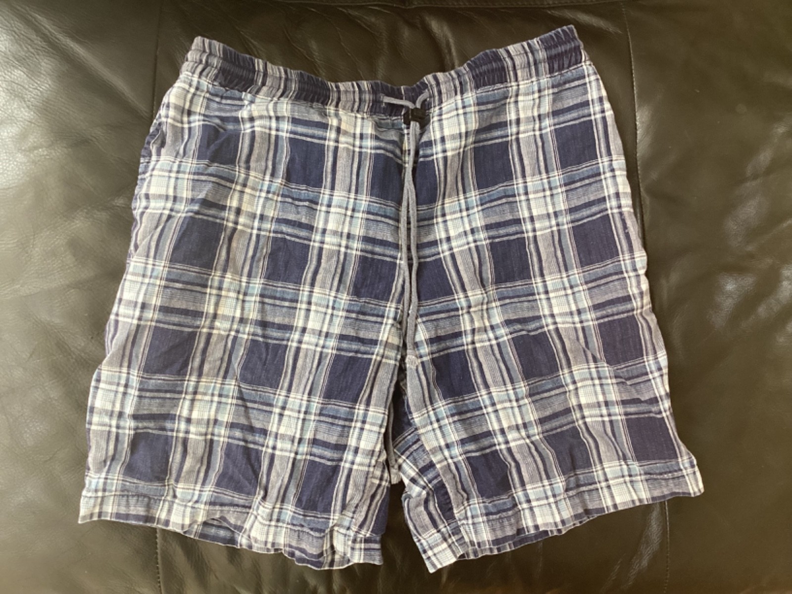 Address Unknown Plaid Mens S Cotton Shorts rare hard to find vintage y2k