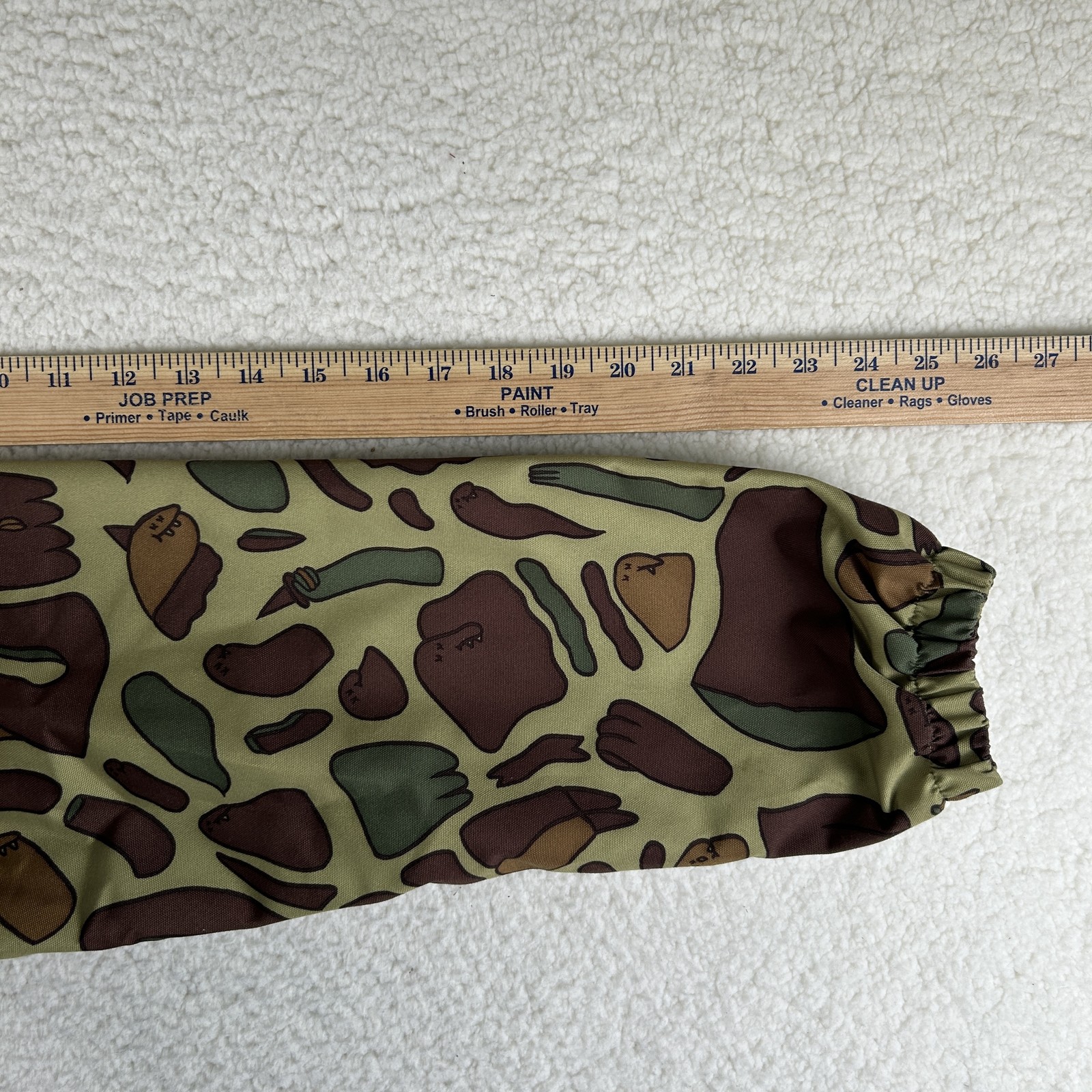 Airblaster Jacket Mens Large Camo Duck Print Snap Coach Windbreaker Lined Canvas