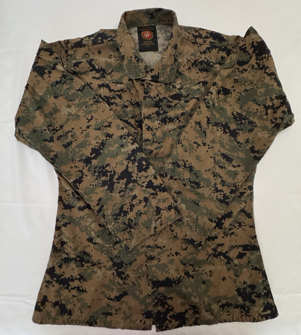 Proper International USMC Woodland MARPAT Digital Camo Blouse Sz Sm/Reg