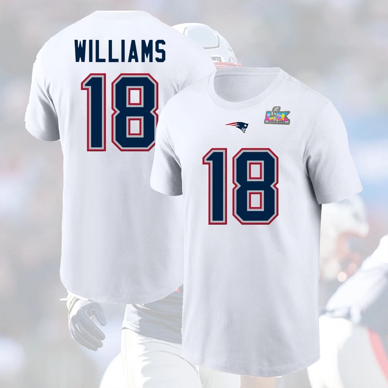 HOT! Kyle #18 Williams Finals Champs Name and Number Gift For New England Fan