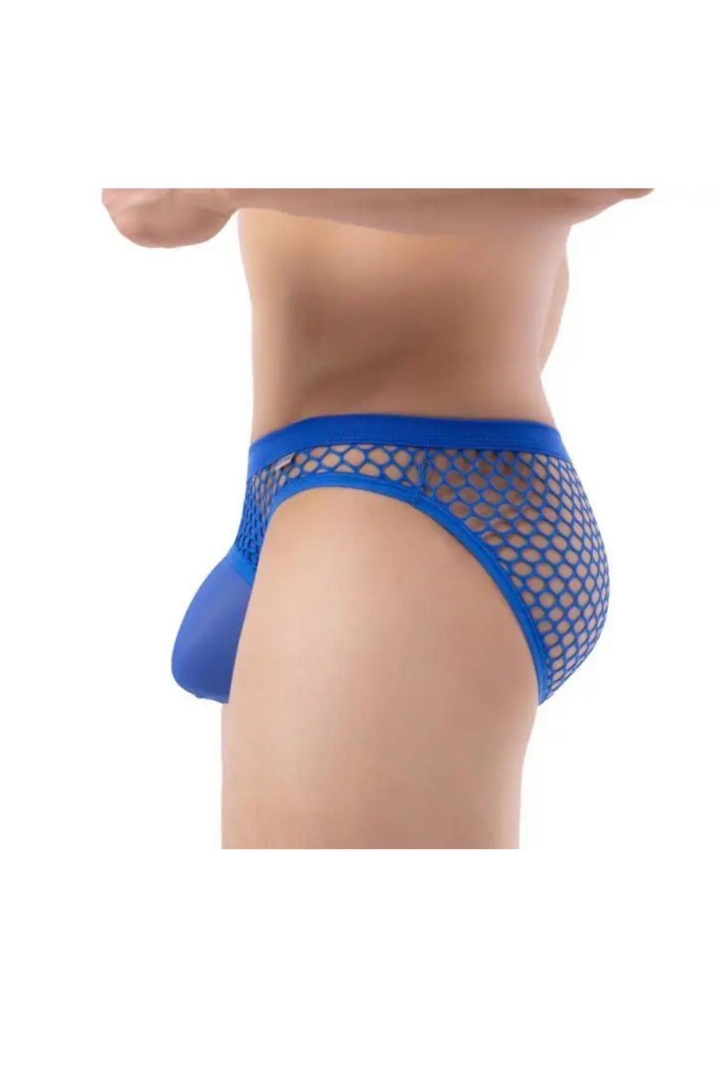 Brave Person Mens Hollow Sheer Pouch Bikini Brief Underwear