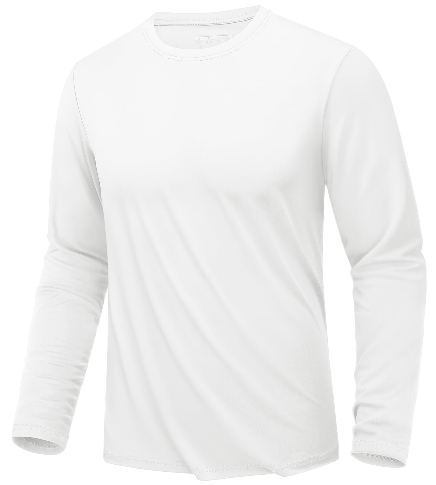 UPF80+ Men’s Fishing Shirts Skin Protection Quick Dry Casual Long Sleeve Tops US