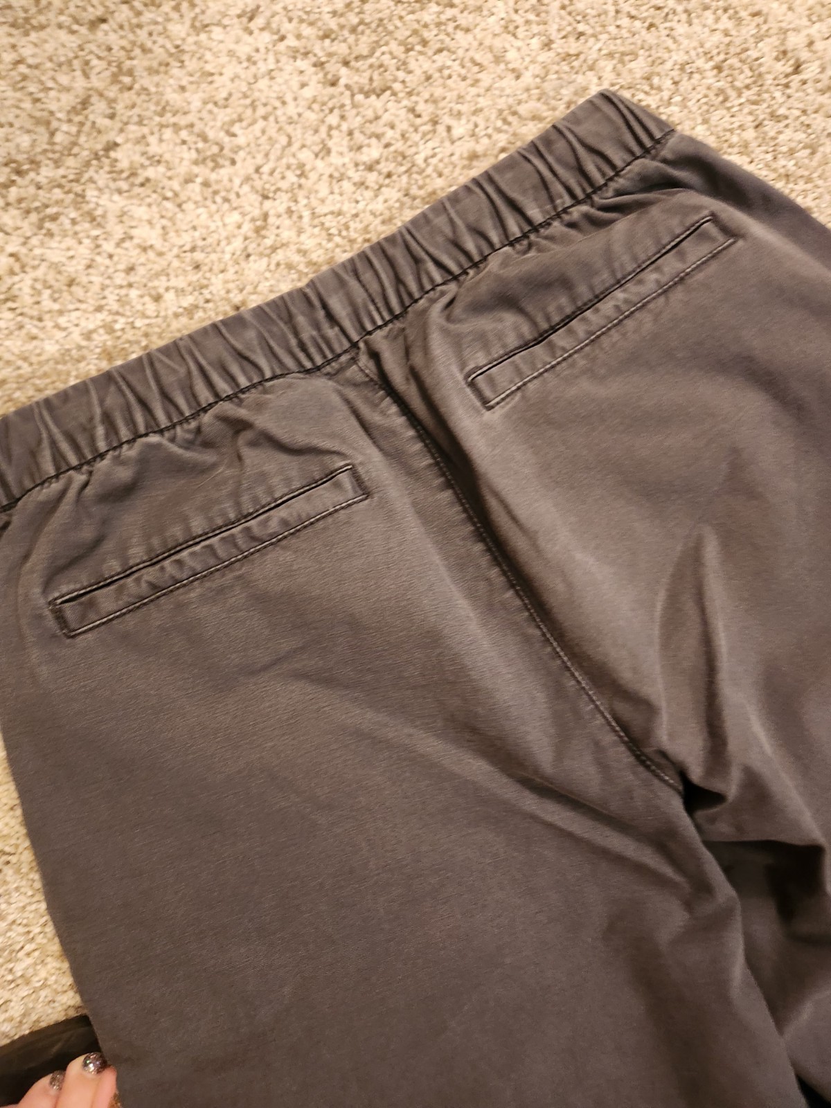 Old Navy Modern Jogger Pants Men’s – Light Gray, Black, Charcoal – Small