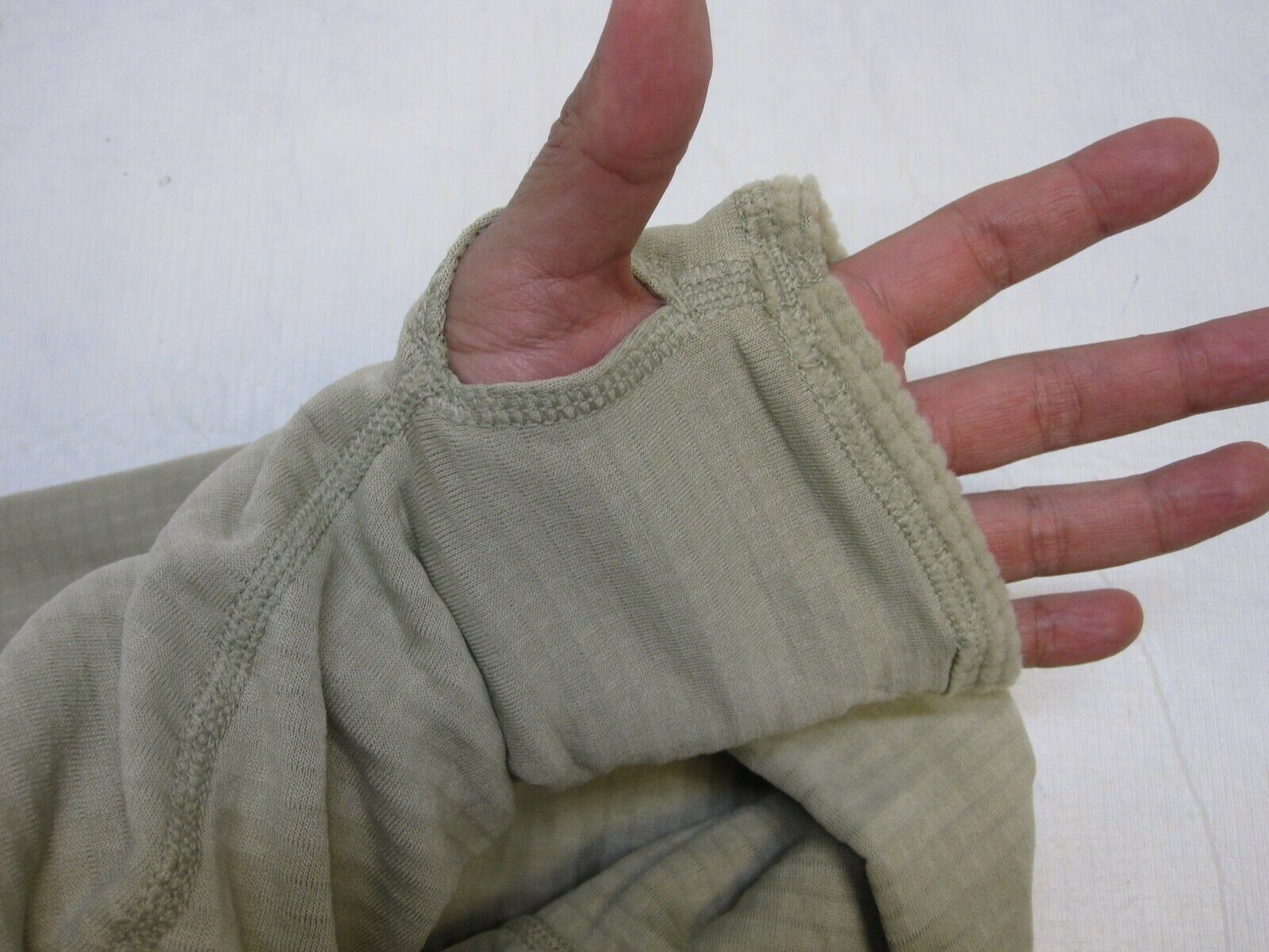 NEW GEN III ARMY TAN WAFFLE TOP 2XL/LONG GRID FLEECE MID-WEIGHT SHIRT LEVEL 2
