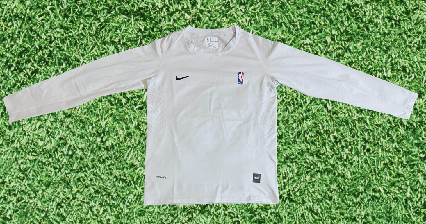 NIKE PRO NBA Compression TShirt Long Sleeve – Color White