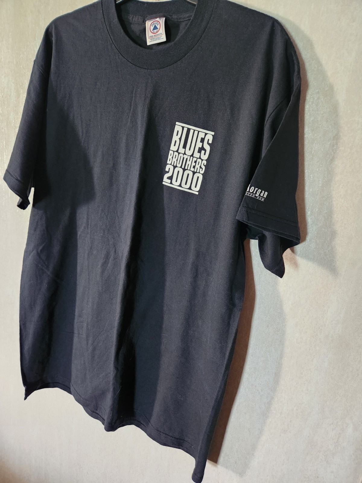 Vintage Blues Brothers 2000 Movie Promo T Shirt Size Large Black Dan Akroyd
