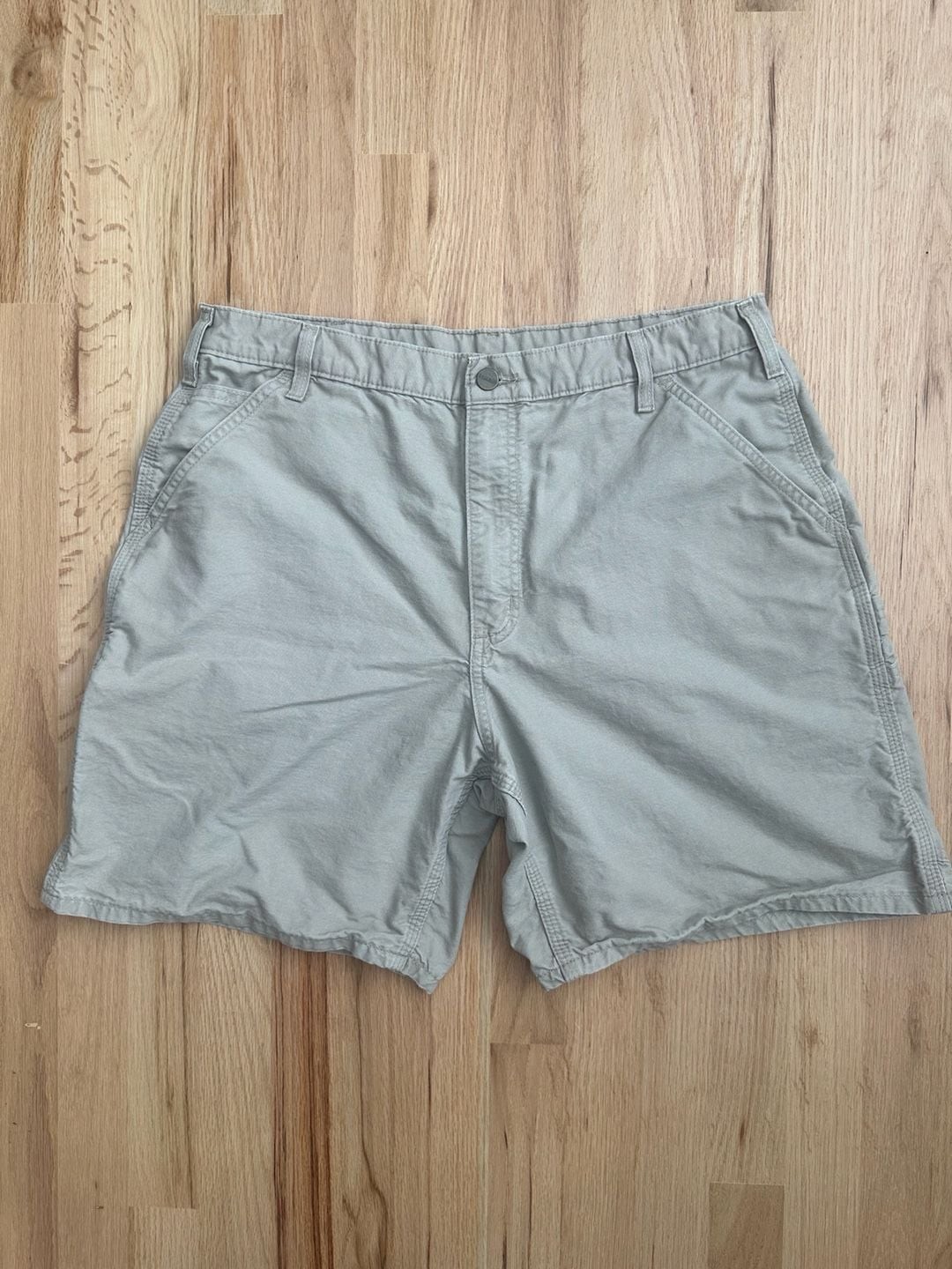 Carhartt B144 Canvas Work Shorts Men’s Size 36 Tan