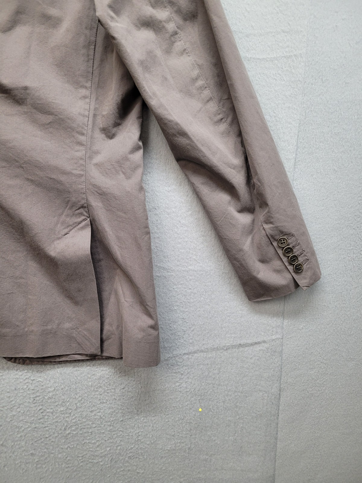 Strategic Business Unit Men Coat Blazer 52 Beige Unconstructed Chino Tailored 42