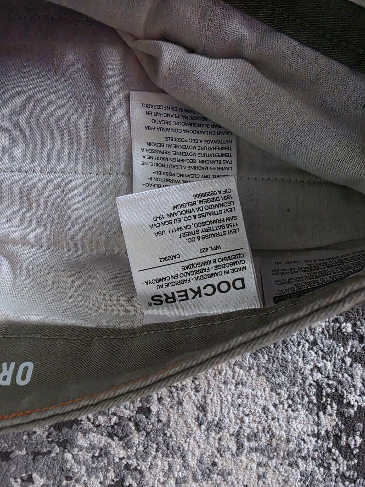 Dickies Mens Green Pants