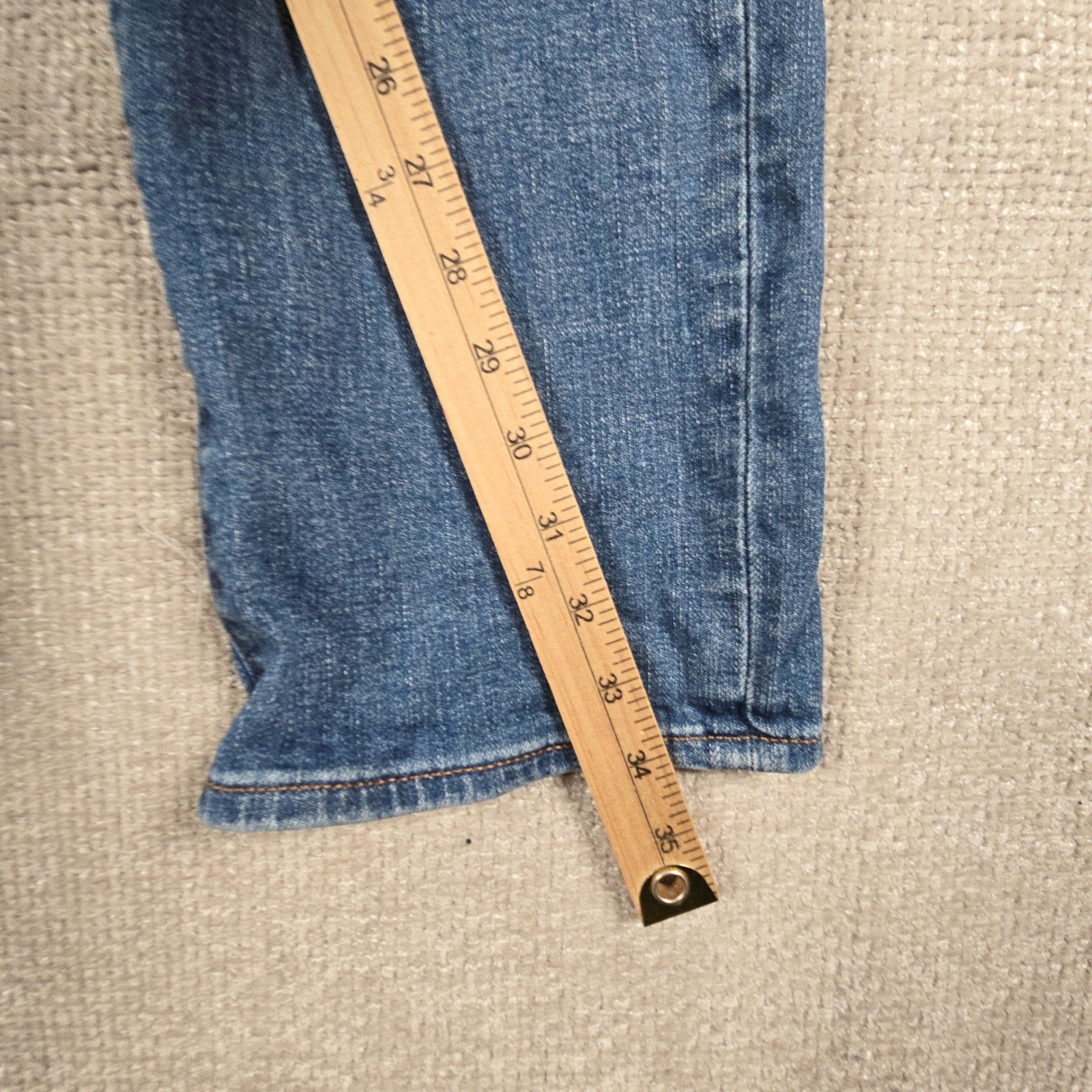 Gap 1969 Slim Fit Mens Blue Denim Jeans 32×34 Medium Wash RN54023