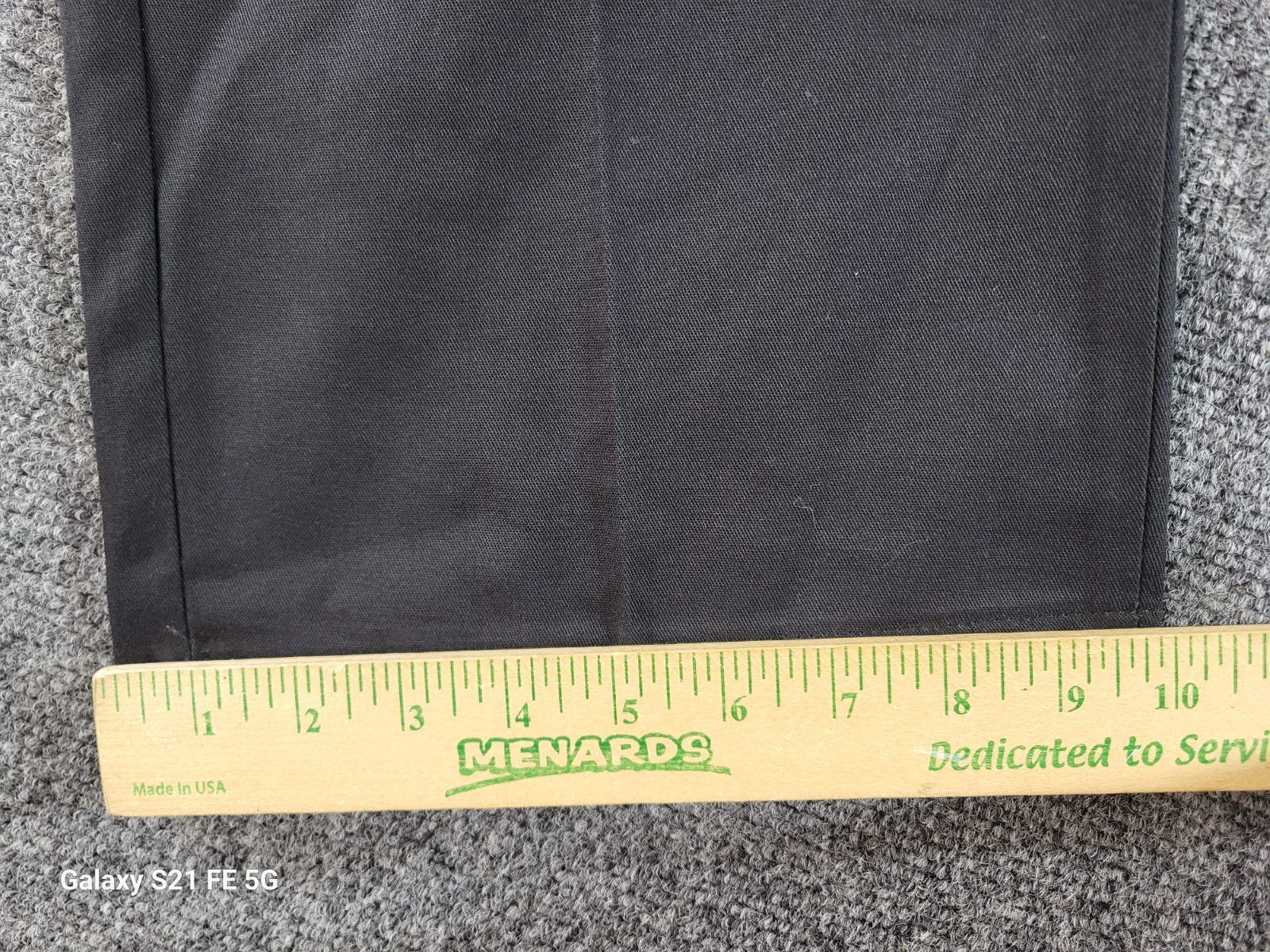 Dickies Relaxed Fit Flex Work Pants Mens 36×34 Black Straight Leg Poly/Cotton