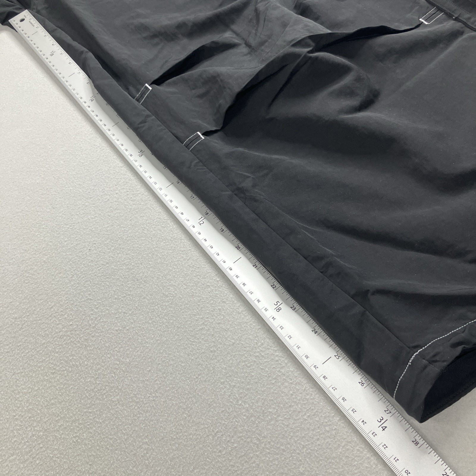 JD5415 Adidas Parachute Loose Fit Pants Bungee-Adjustable Hem Black Men’s Size L