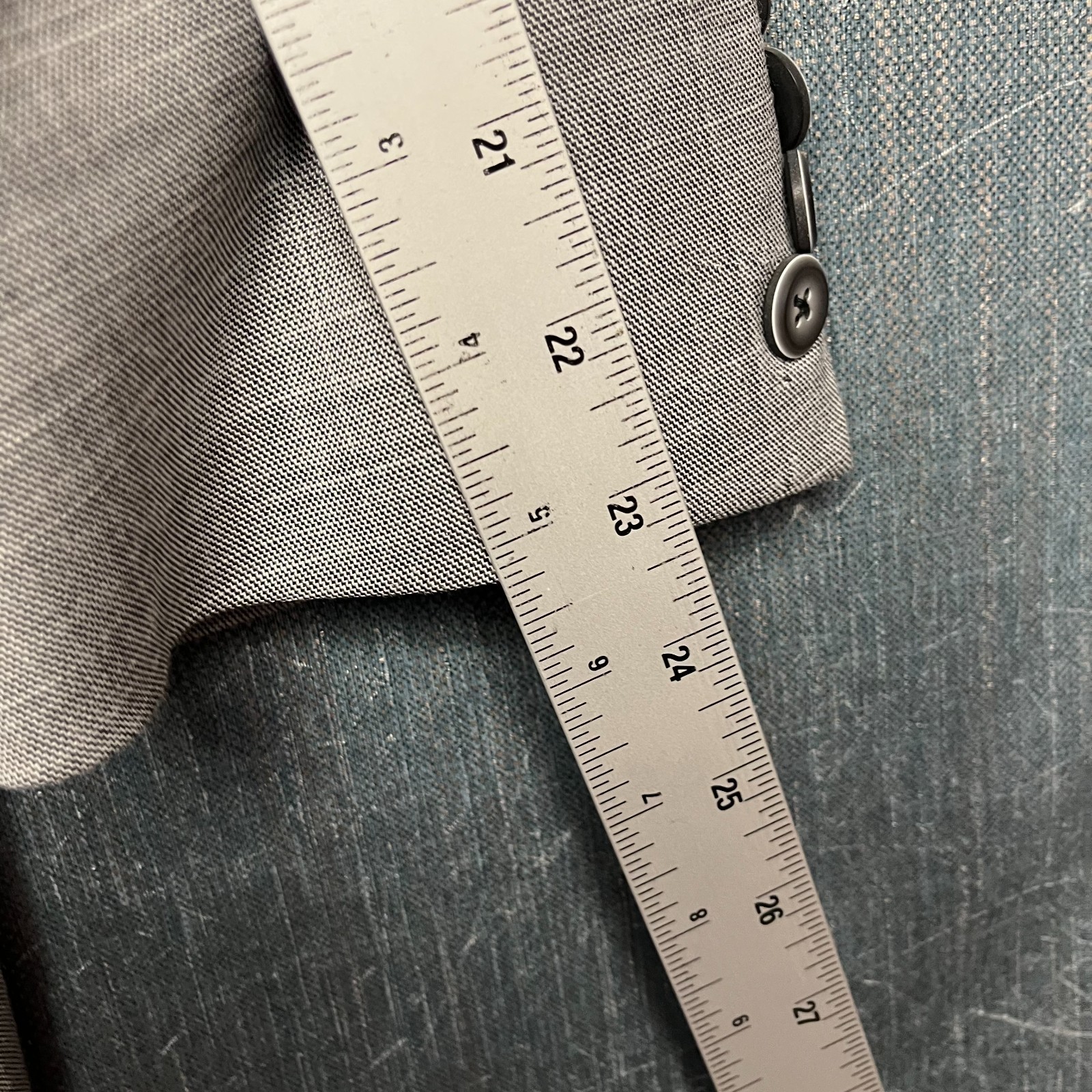Paisley & Gray Men’s Blazer Size 40R Gray Modern Fit Paisley Floral Lining Suit