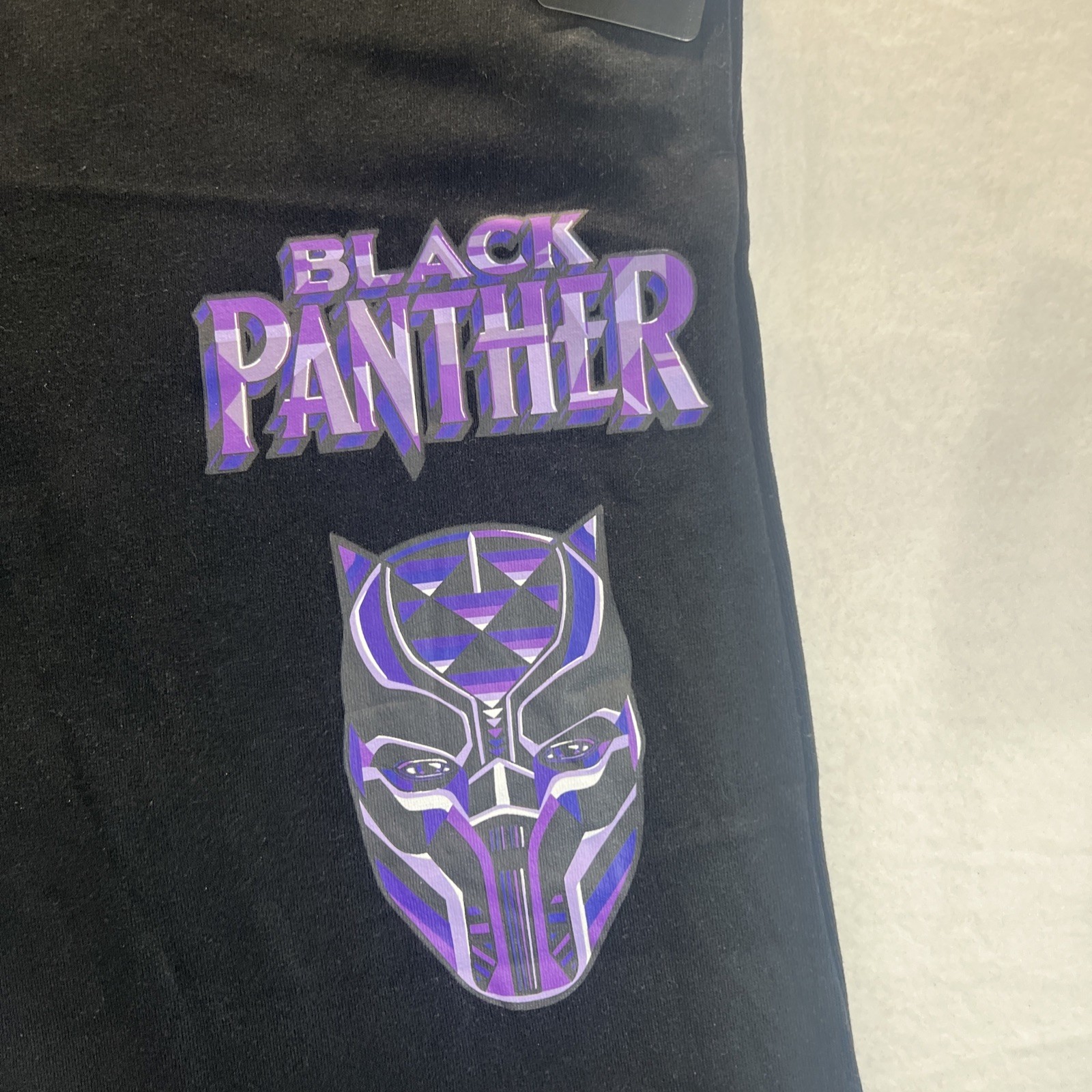Black Panther Mens Black Jogger Pants Yoga Sweatpants 3XL