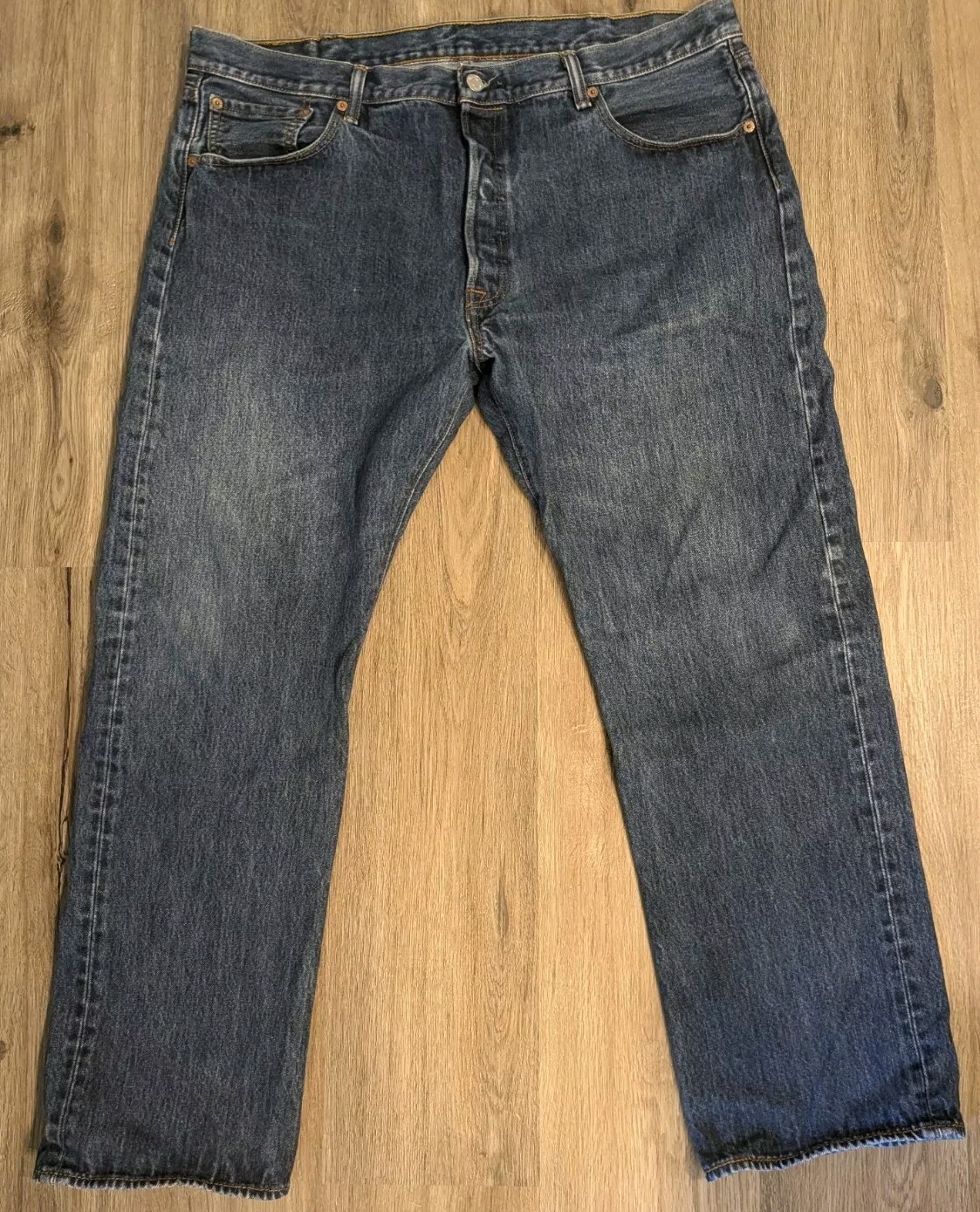 Levi’s 501 Button Fly Classic Blue Jeans Men’s Size 40×30 Straight Regular Fit