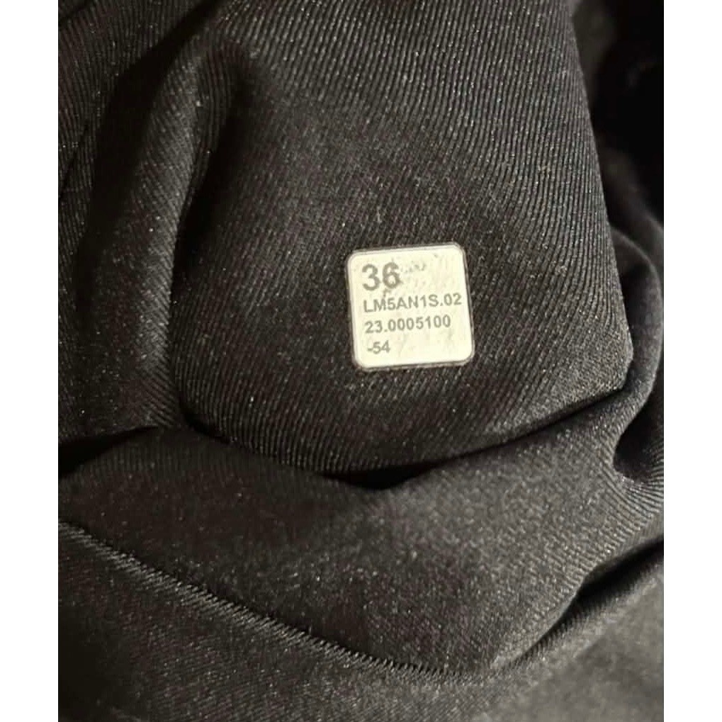 Lululemon Commission Pant Slim Mens 36 Black LM5AN1S Technical Trousers