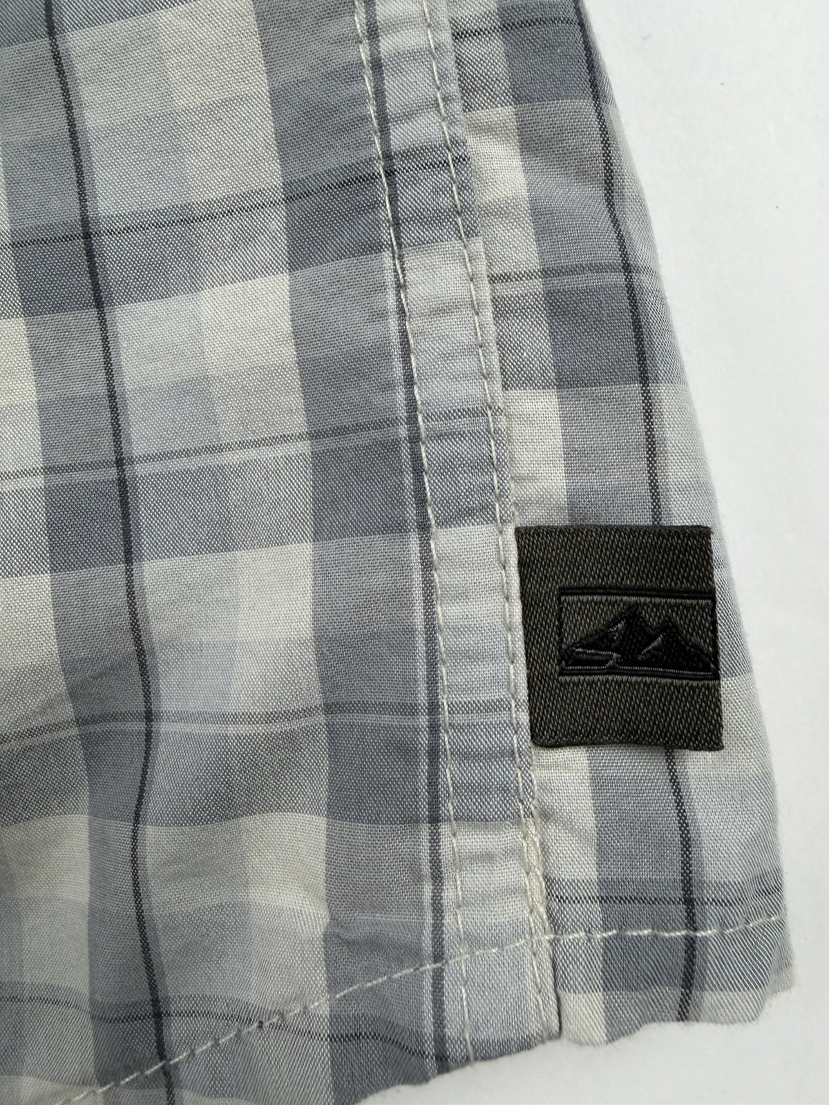 Northwest Territory Fishing Shirt 2XLT Plaid Vented Button Up Short Sleeve