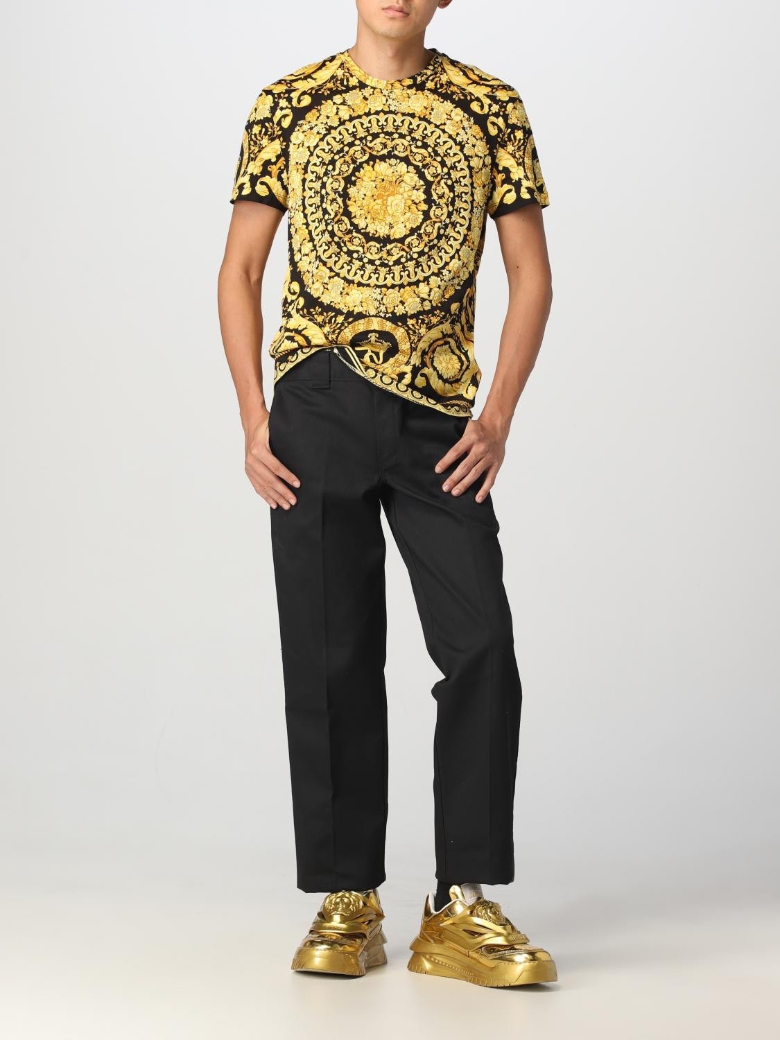 AUTHENTIC new VERSACE Baroque slim fit T-shrit for Men XL but fits like L