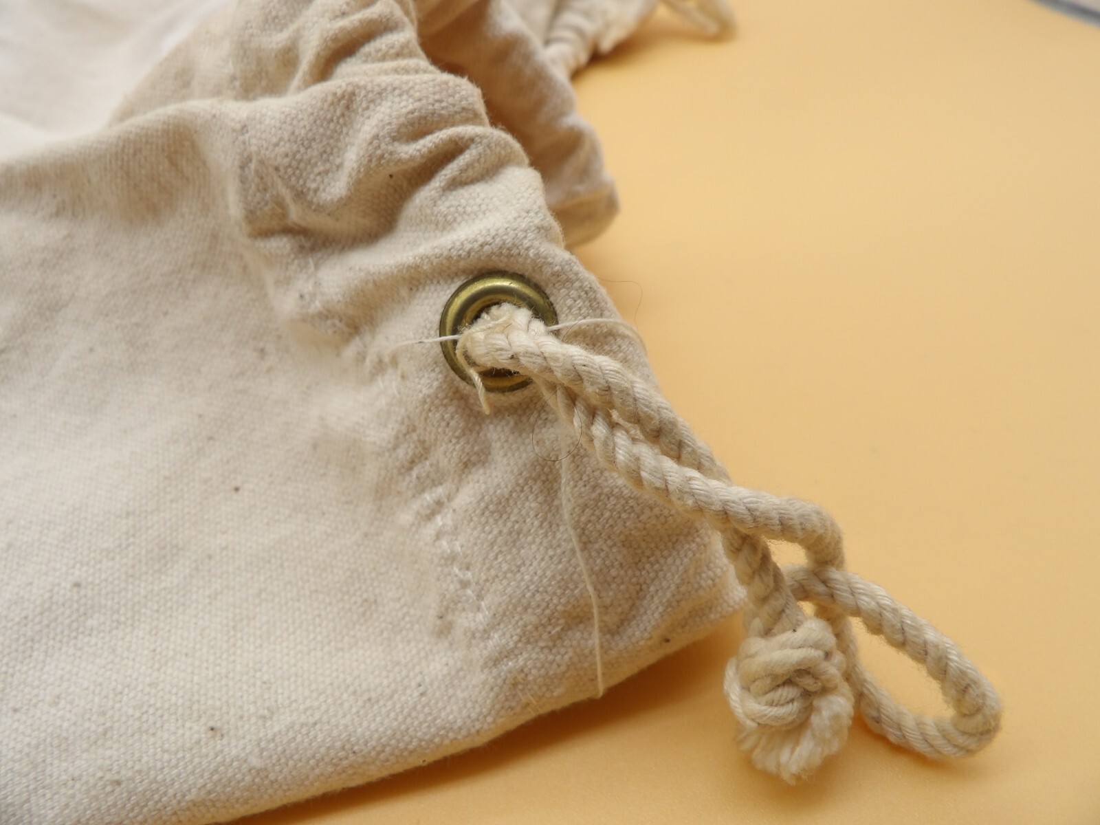 60s Mohican Outdoor School Canvas? Drawstring Bag- 19″x23″