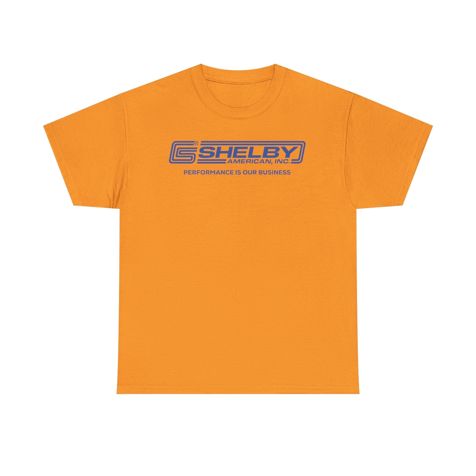 Shelby American Inc Performance Is Our Business Cobra Logo T-shirt