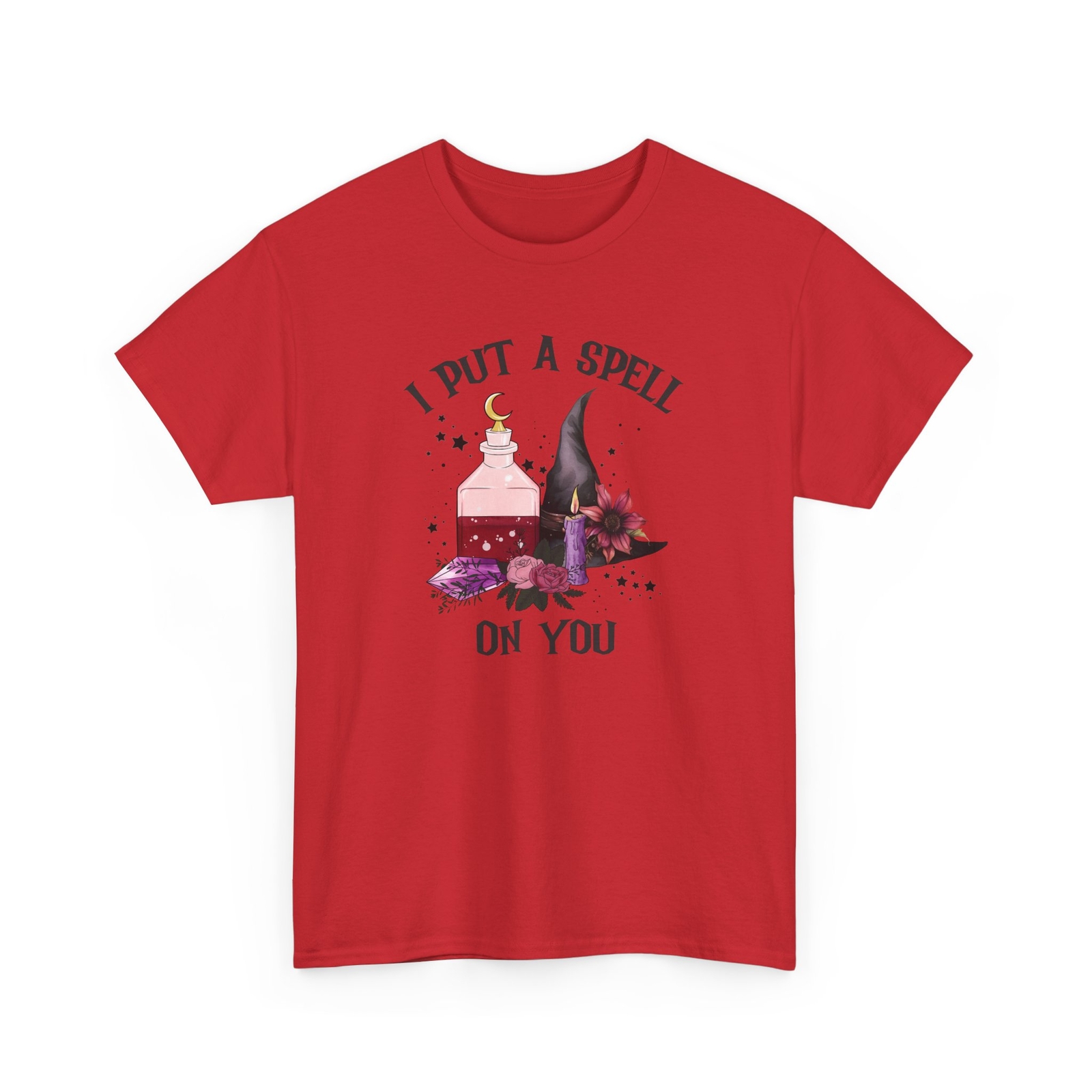 I put a spell on you – Charmed & Bewitched T-Shirt | Trendy Witch Fashion Tee