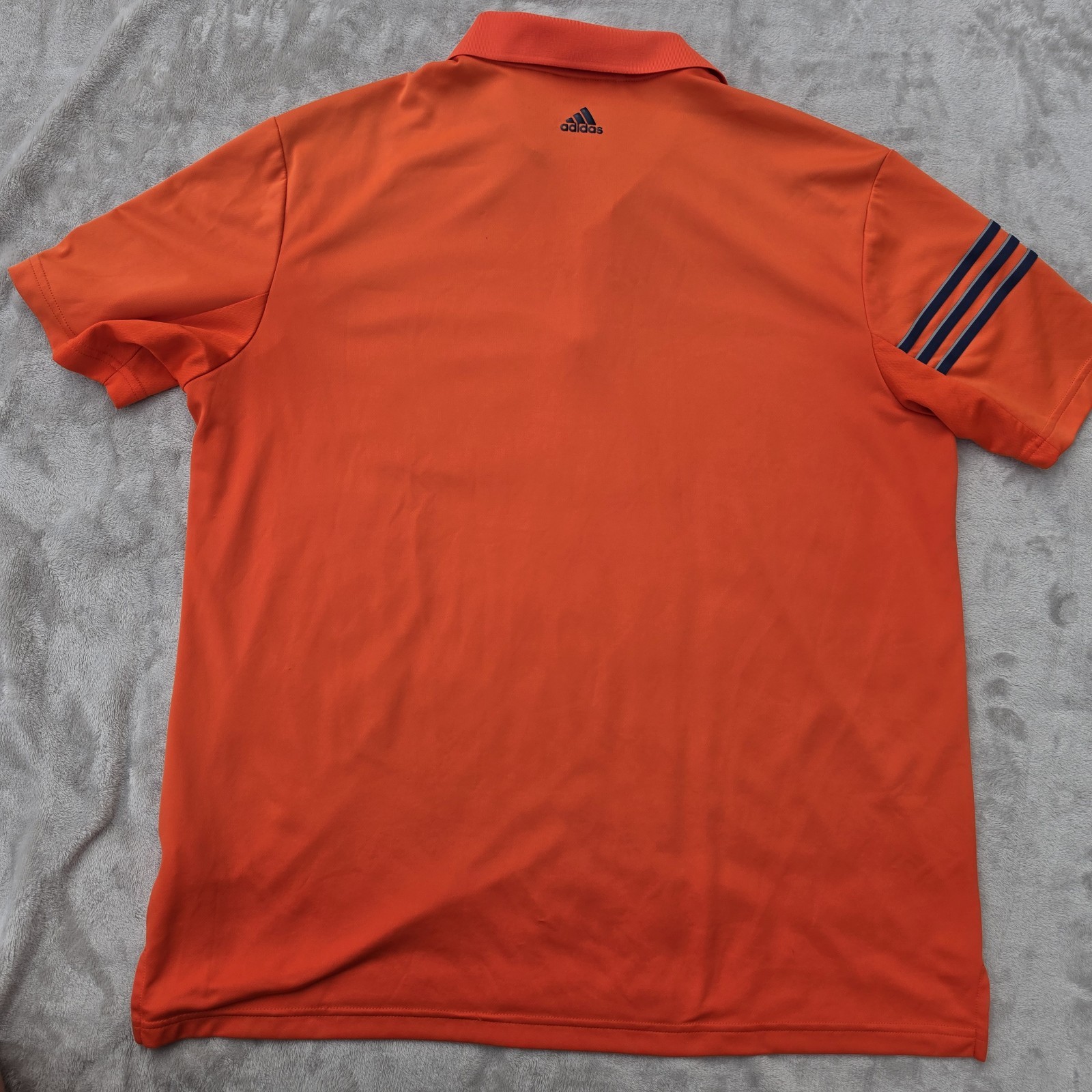 Adidas Golf Climacool Orange Polo Men’s XL Extra Large