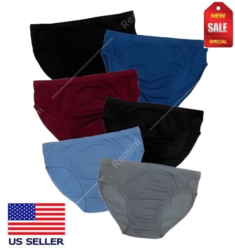 Stay Comfortable and Stylish with a 3 or 6 Pack of Men’s Low Rise Cotton Bikini