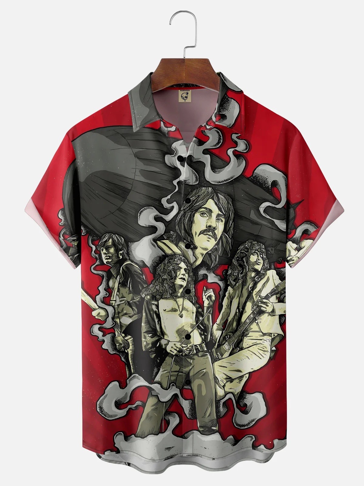 Music Festival Classic Rock Art Punk Casual Shirt