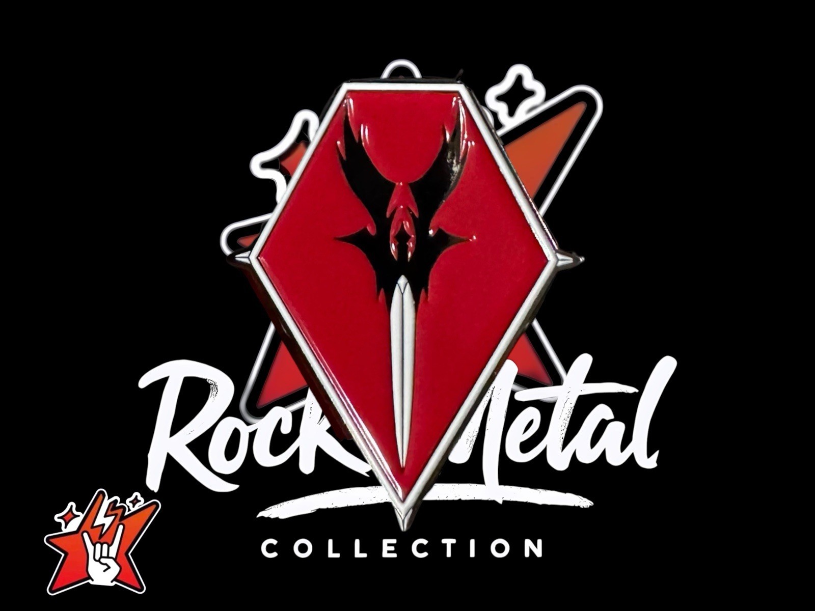 Heavy Thrash Speed Death Black Metal Official & Exclusiv Pin Badge