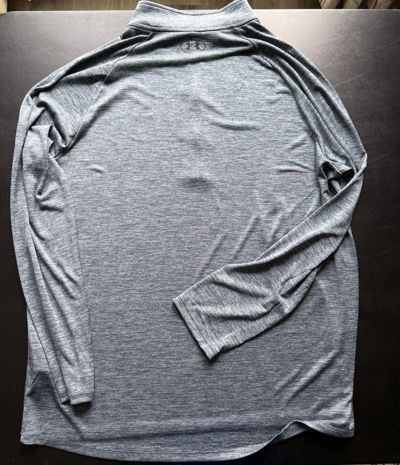 Under Armour HeatGear Men’s Gray XXL 1/4 Zip Loose Fit Long Sleeve Pullover
