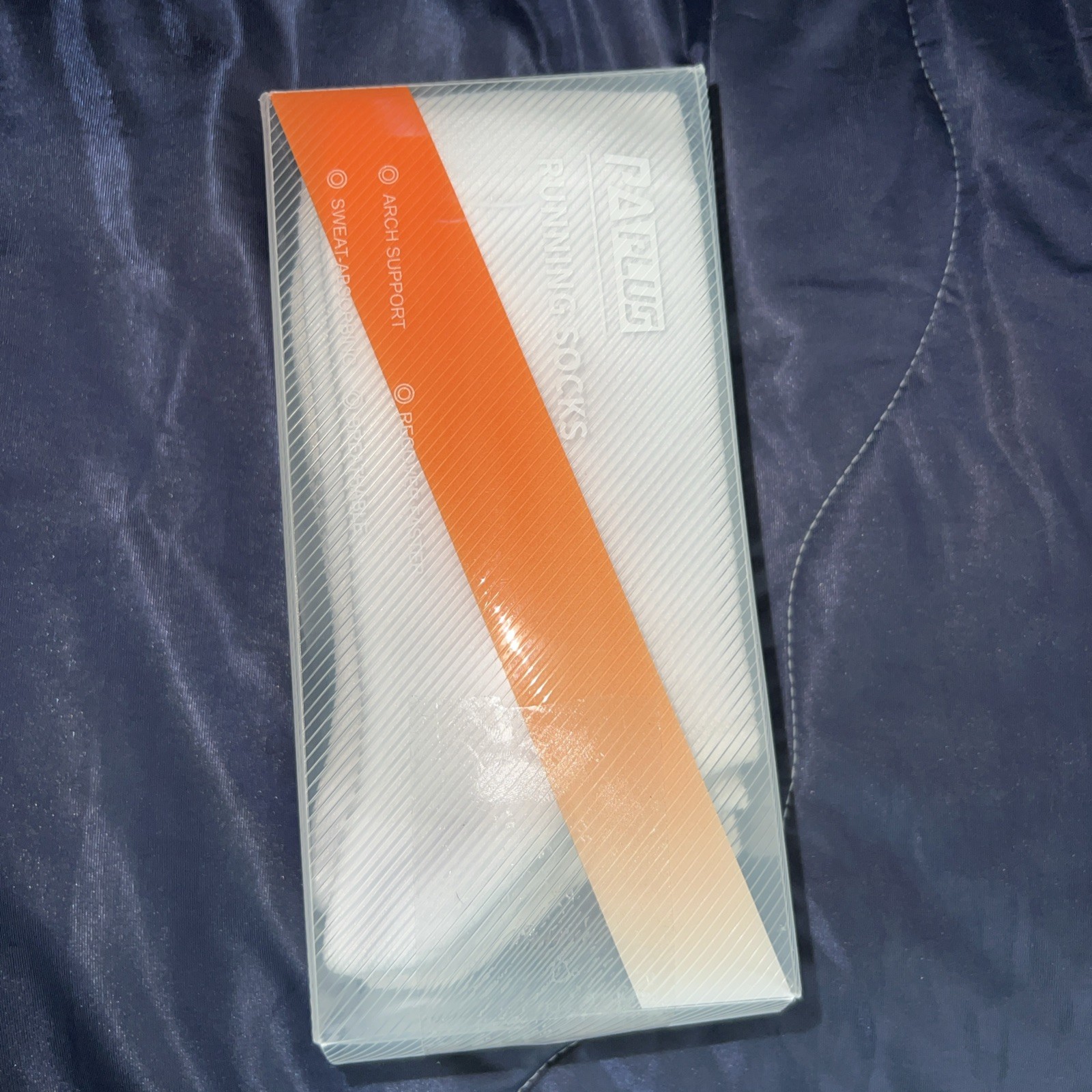 PAPLUS LOW CUT Performance Running Socks 4 Pack White Running Socks New