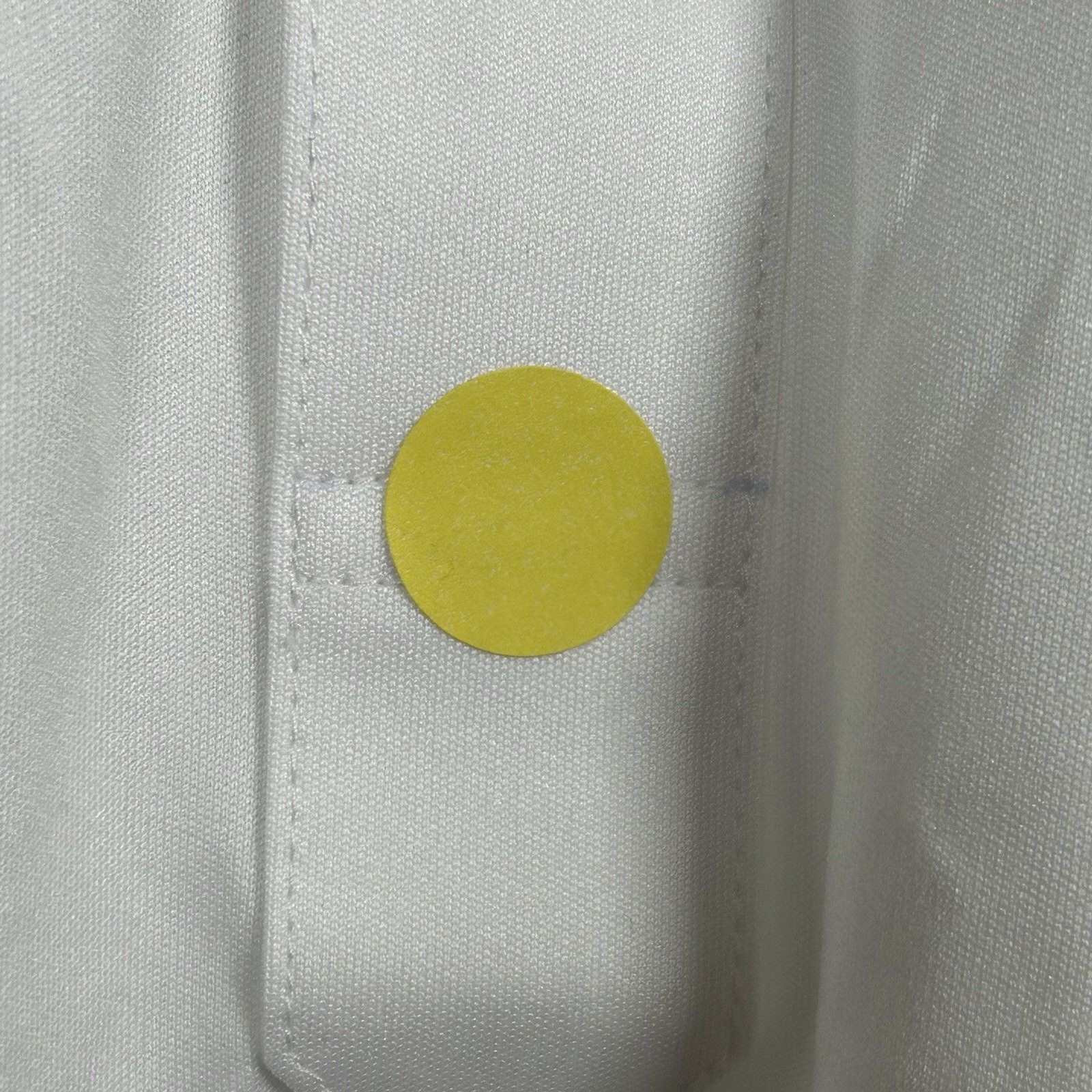 Collars & Co Polo Shirt Mens Medium White Point Dress Collar Preppy Office