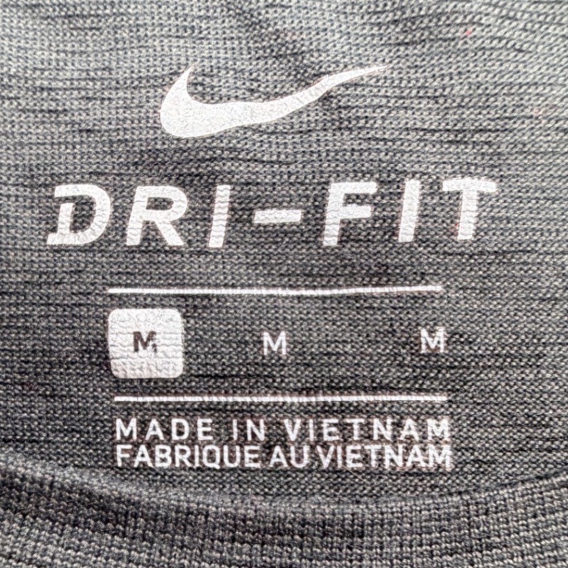 Nike Dri-FIT UCF Knights Mens Medium Heather Gray Performance T-Shirt Training