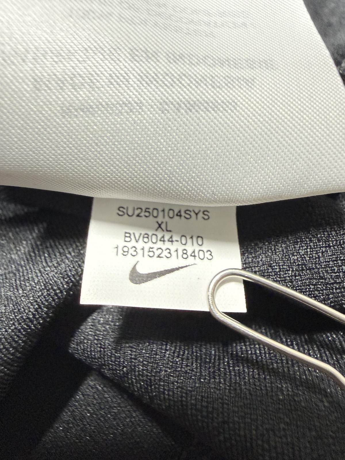 NWT Nike Pullover Mens XL Black 1/4 Zip Long Sleeve Kumho Tire Performance Top