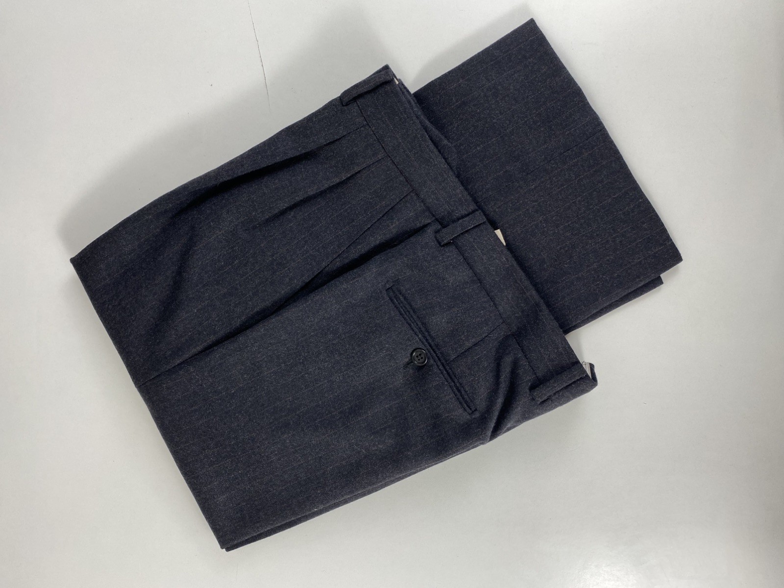 Giorgio Reggiani men’s dress size 46 drop 6 100% merino wool Made in Italy