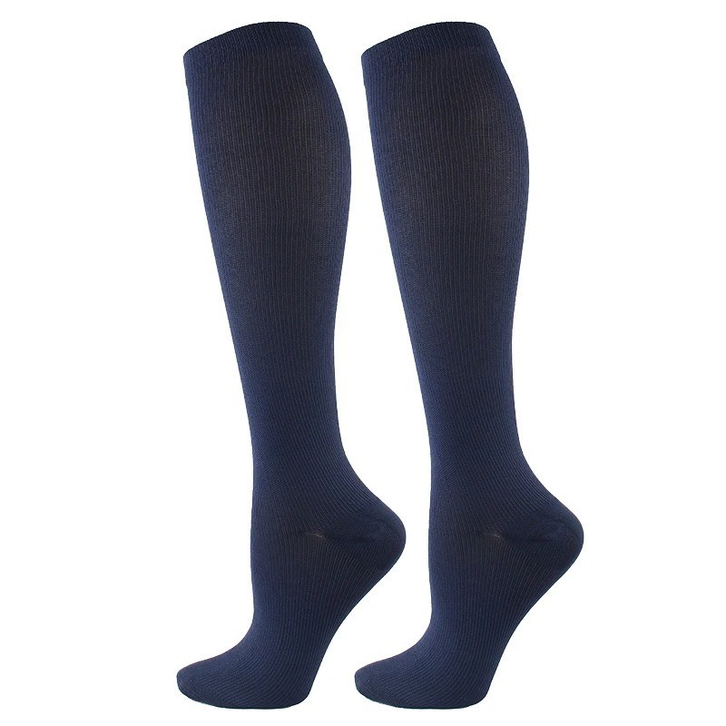 2 Pairs Compression Socks Men Women Varicose Veins Running Travel Sports