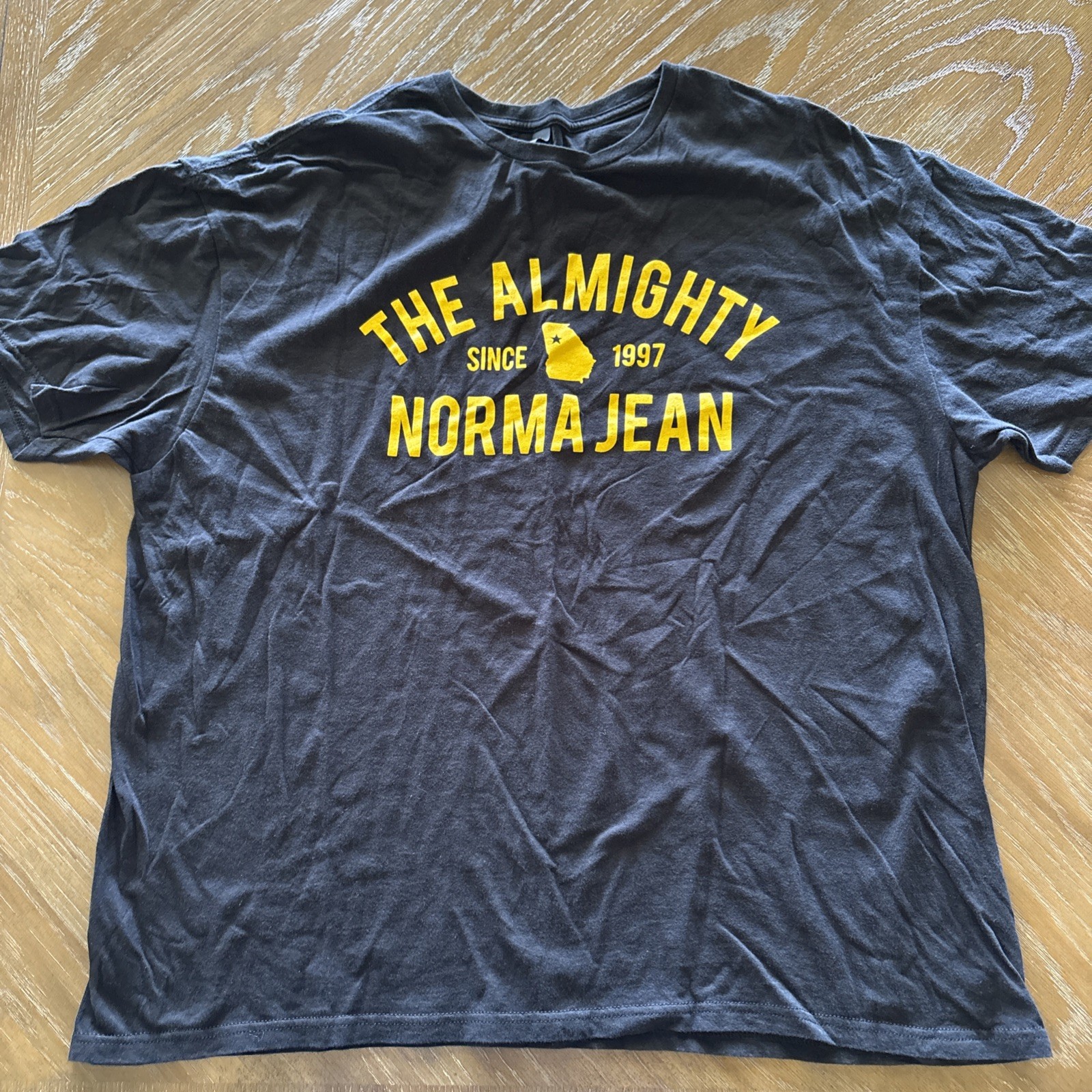 The Almighty Norma Jean Logo T-Shirt Metal Core Band Official Merch Sz 2XL Black