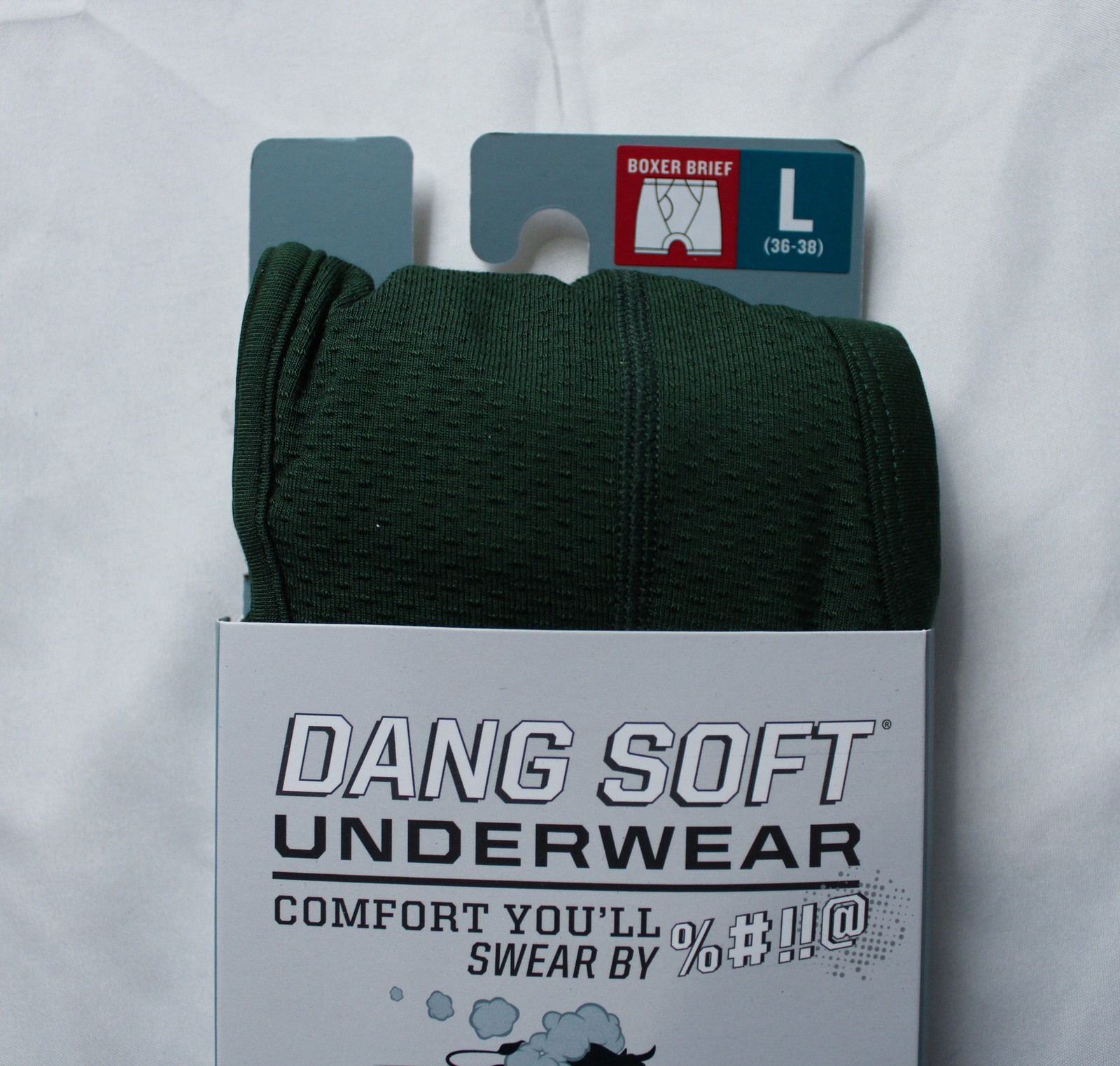Duluth Men’s Dang Soft Bullpen Modal Boxer Brief Underwear ZG3 Large Green NWT
