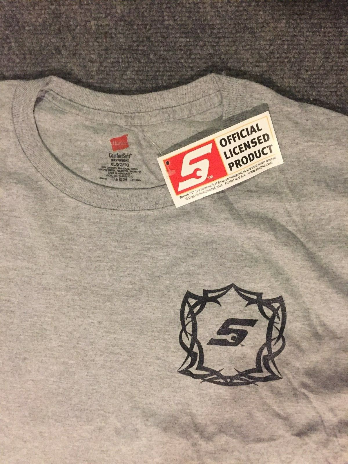 Snap-on tools tee shirts, XL, Hanes ComfortSoft