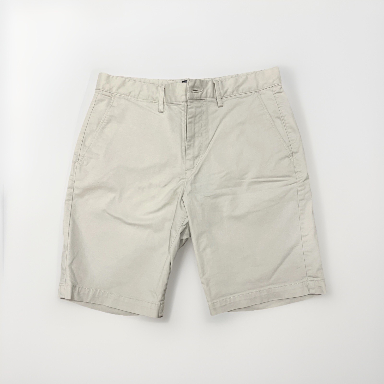 Gap Men’s Khaki Lived In Shorts Sz 29 Beige Preppy School Outdoor Easy Care