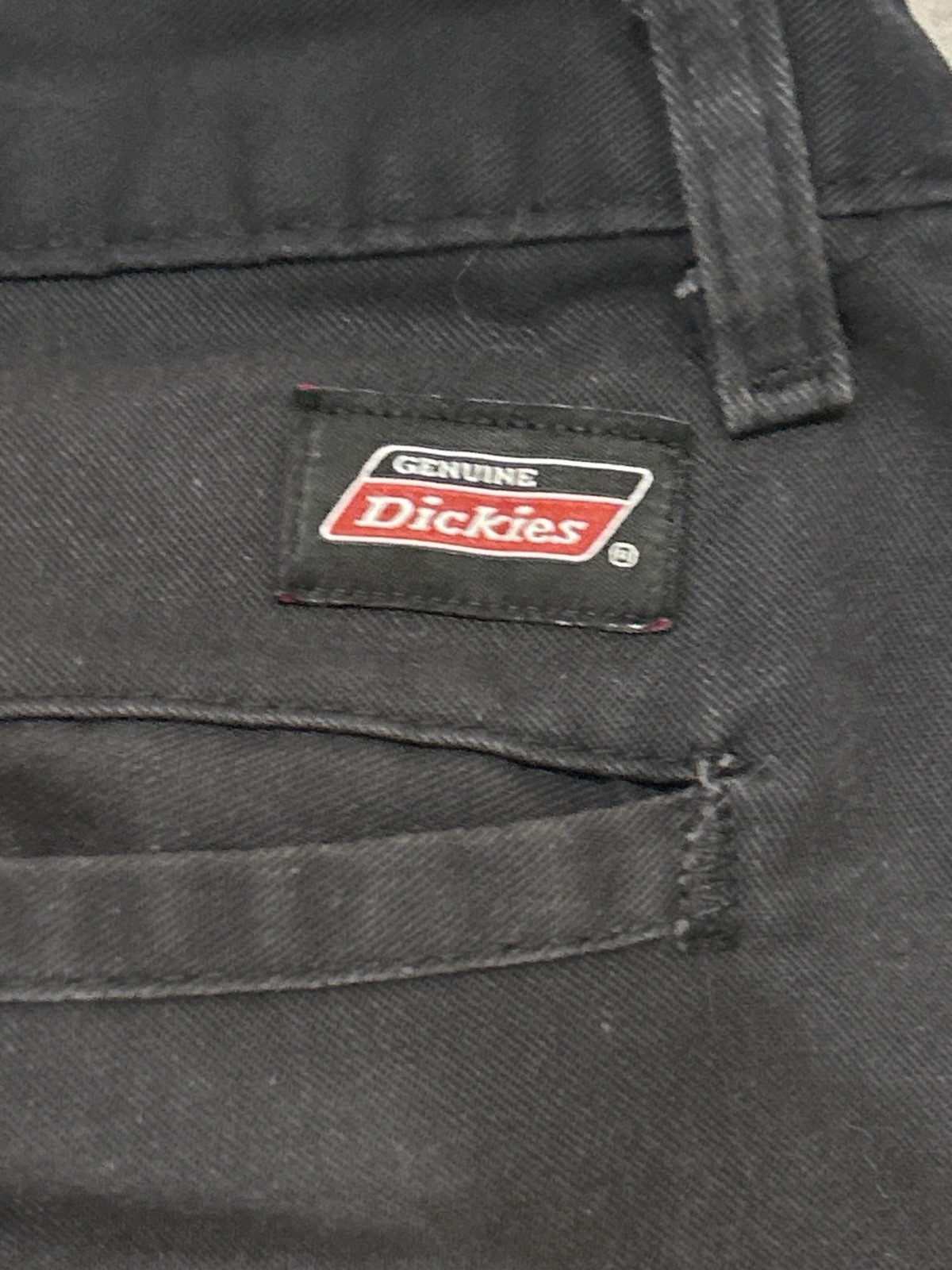 Dickies Pants Mens 40×30 Black Workwear Double Knee Utility Genuine Relaxed Fit