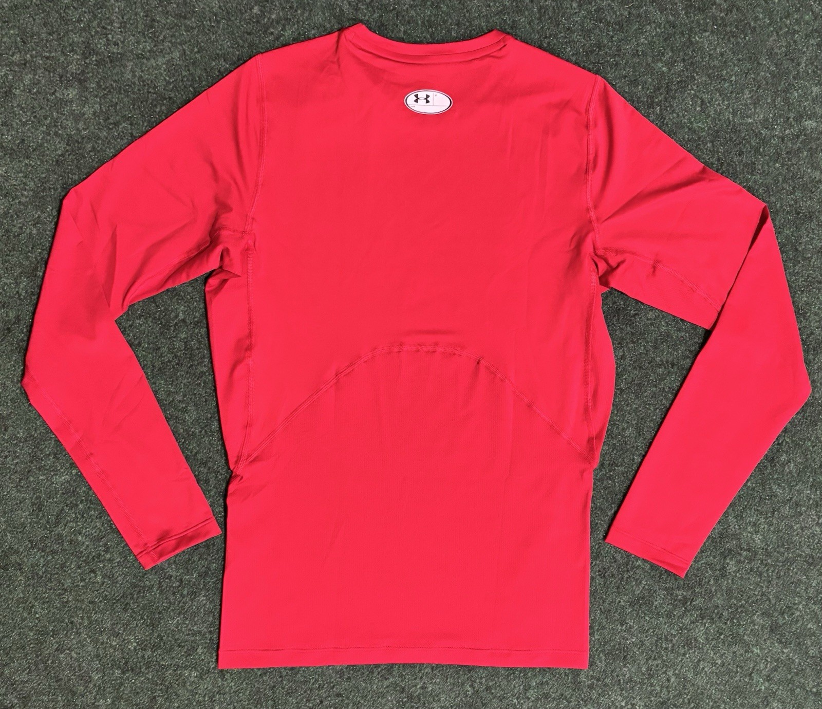 NWT Under Armour Long Sleeve HeatGear Compression Shirt Red 1361524-834 Men’s L